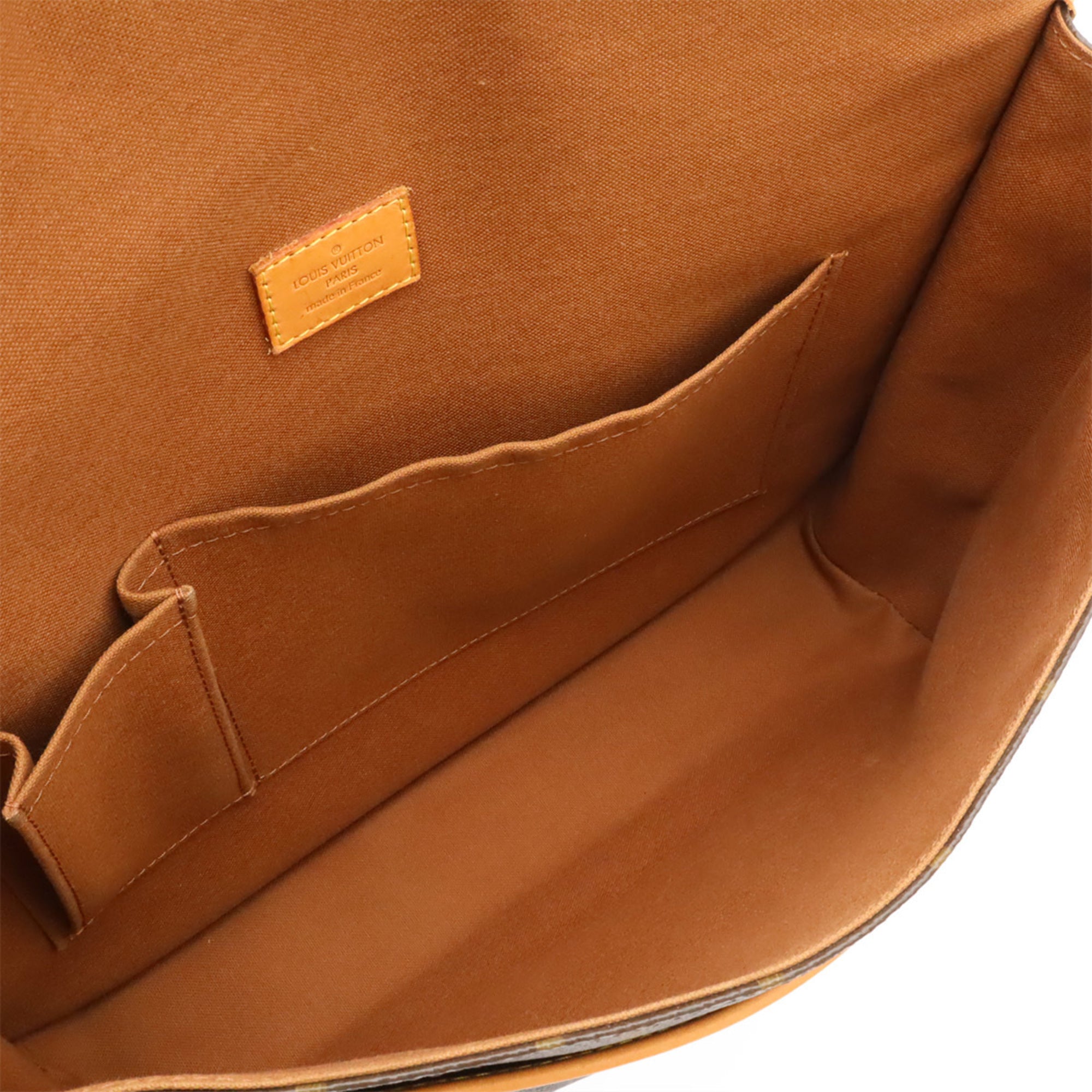 Louis Vuitton Brown Monogram Canvas Messenger Bag Shoulder Bag (Pre-Owned)