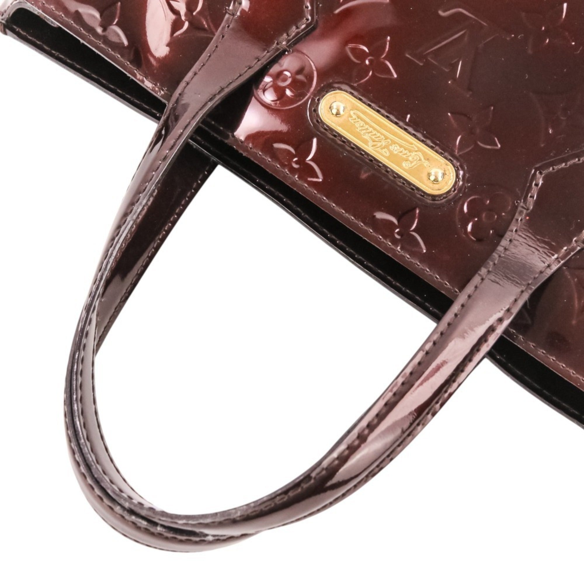 Louis Vuitton Vernis Amarante Monogram Vernis Handbag (Pre-Owned)