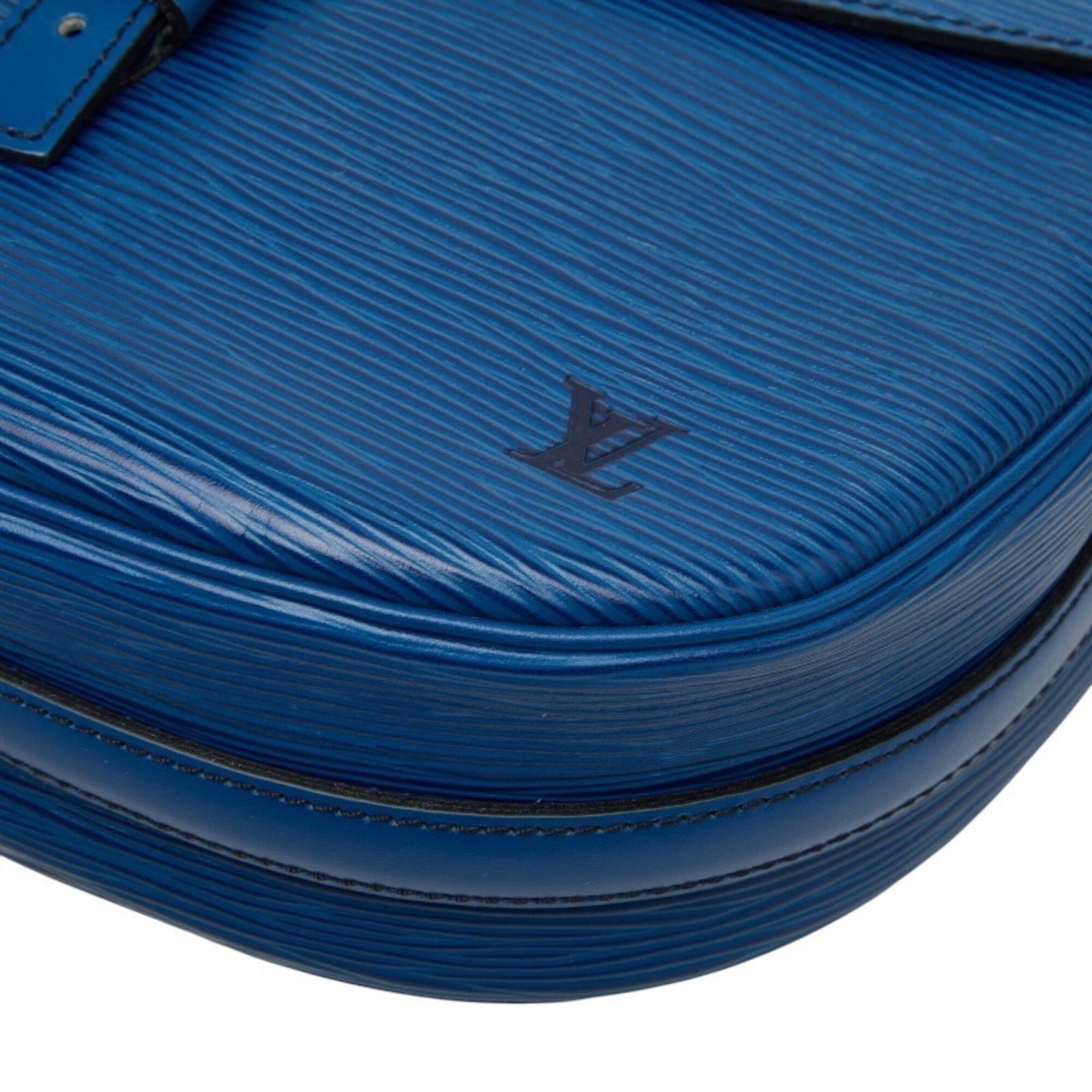 Louis Vuitton Epi Toledo Blue Leather Shoulder Bag (Pre-Owned)