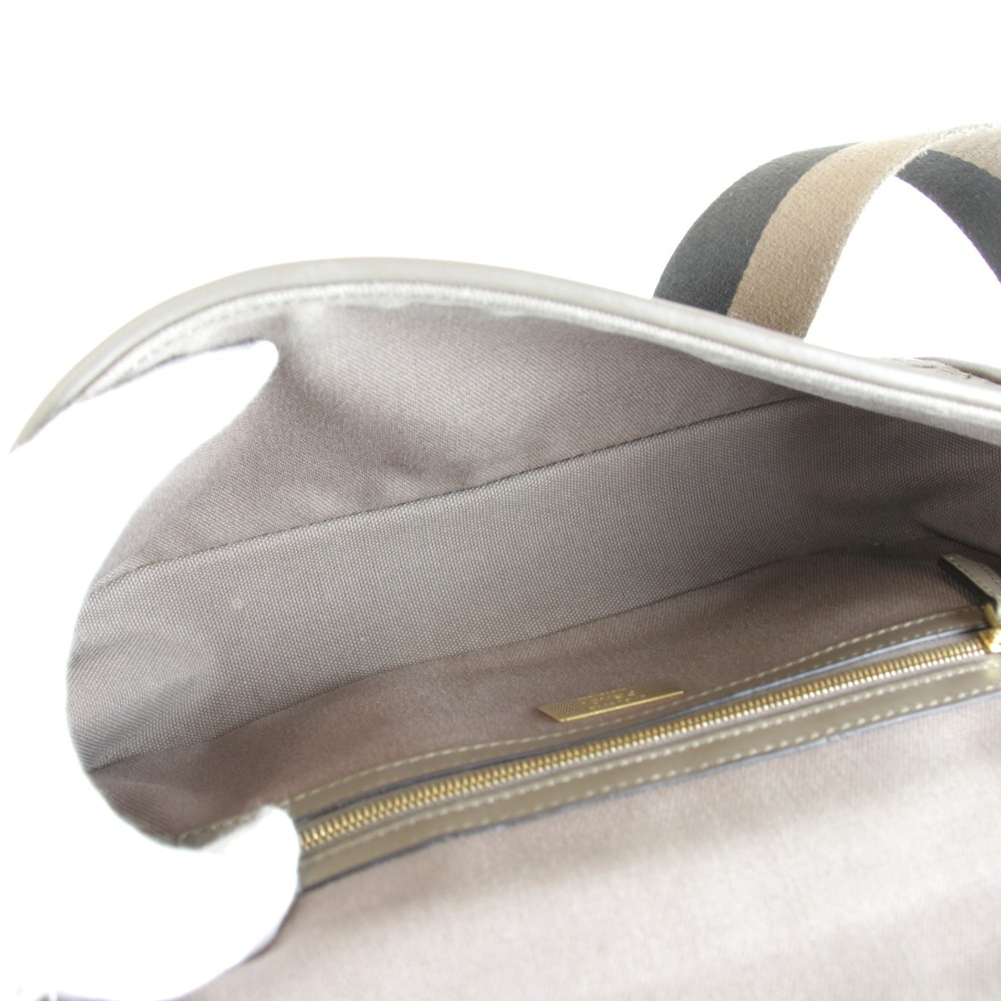 Fendi Pink Canvas Shoulder Bag (Pre-Owned)