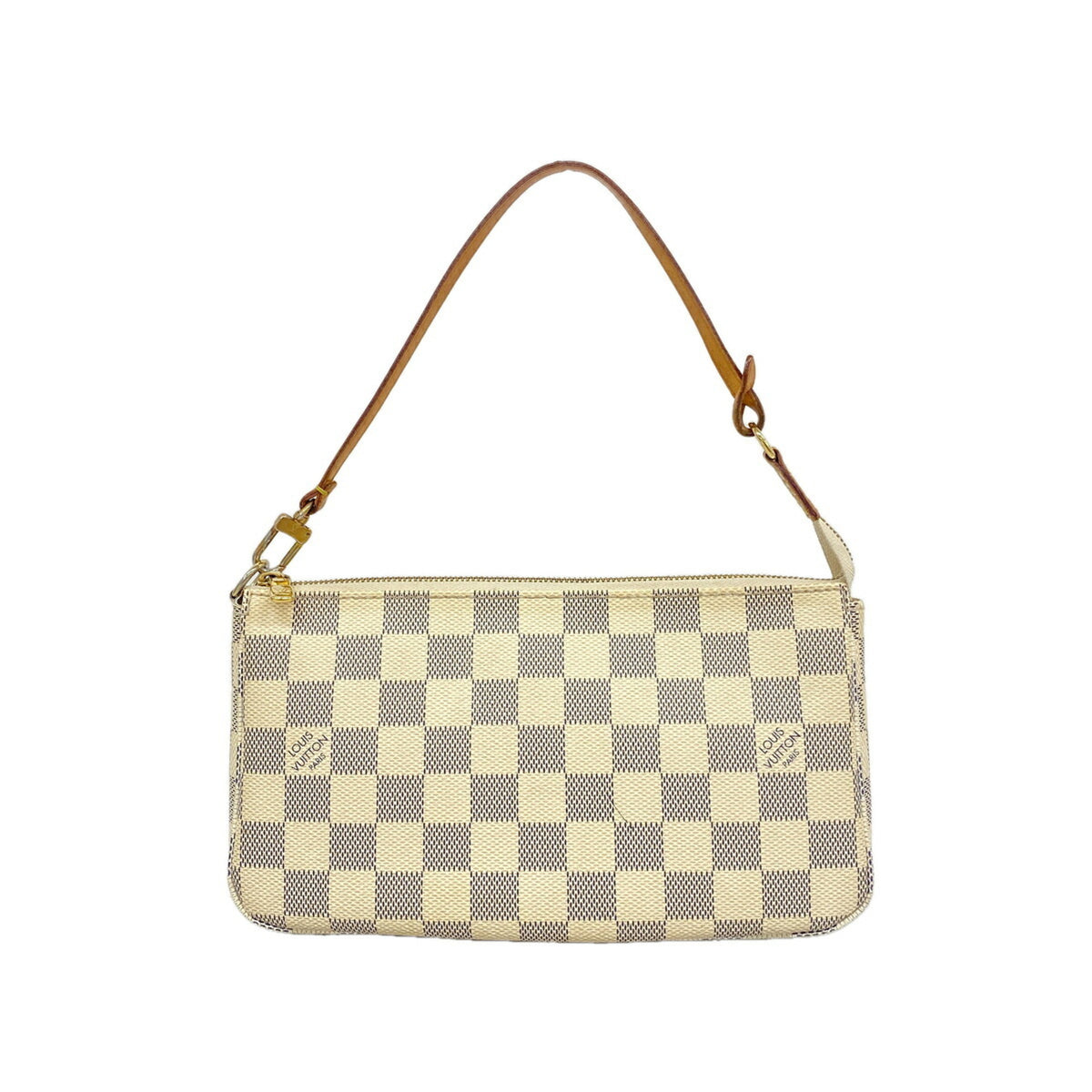Louis Vuitton White Pouch (Pre-Owned)