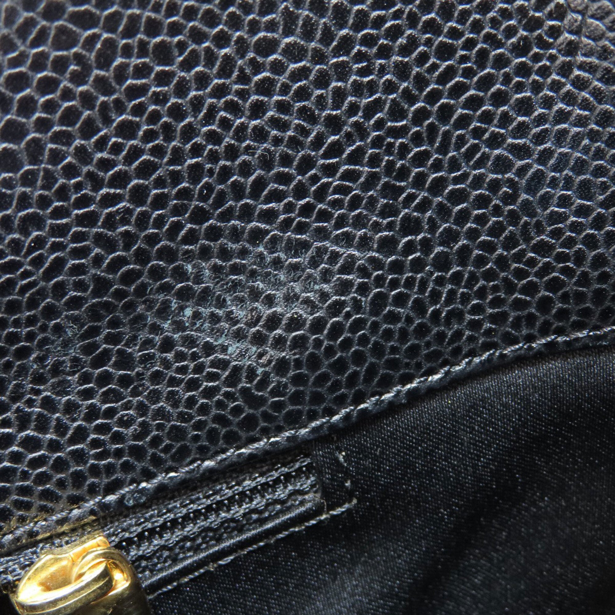 Chanel Black Leather Tote Bag (Pre-Owned)