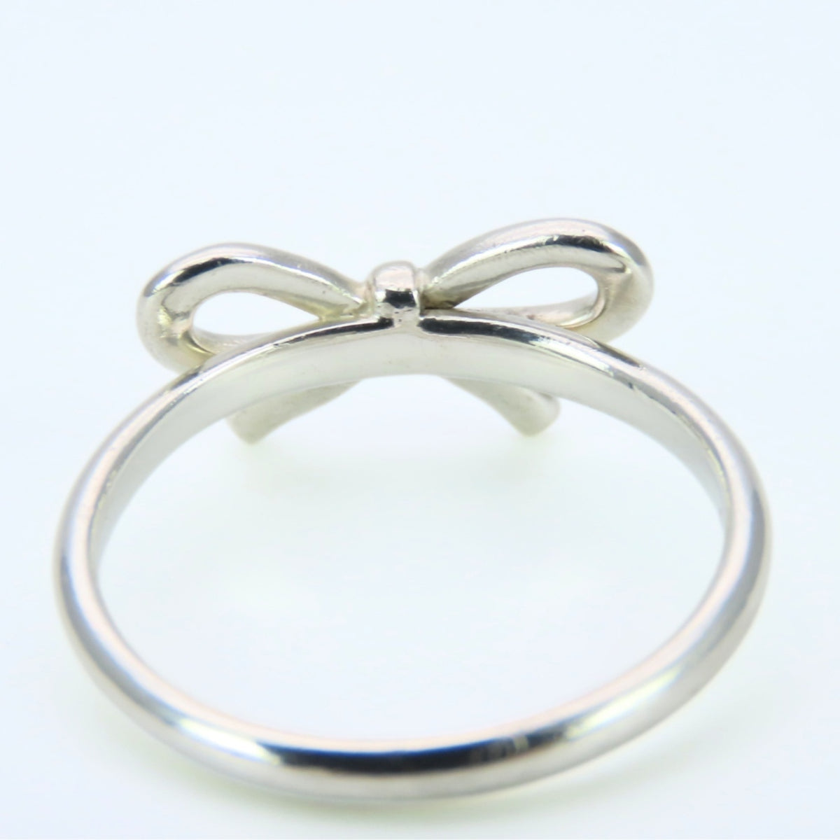Tiffany Silver Silver 925 Band Ring (Pre-Owned)