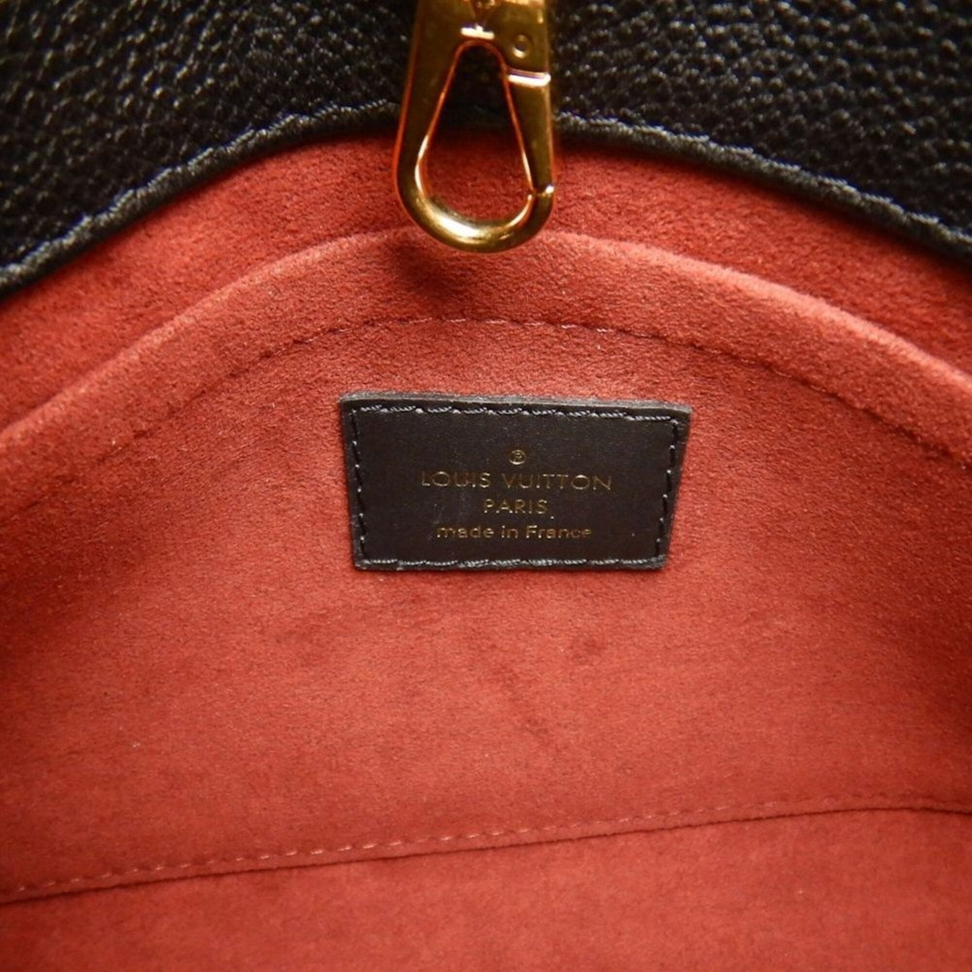 Louis Vuitton Monogram Noir Monogram Empreinte Handbag (Pre-Owned)