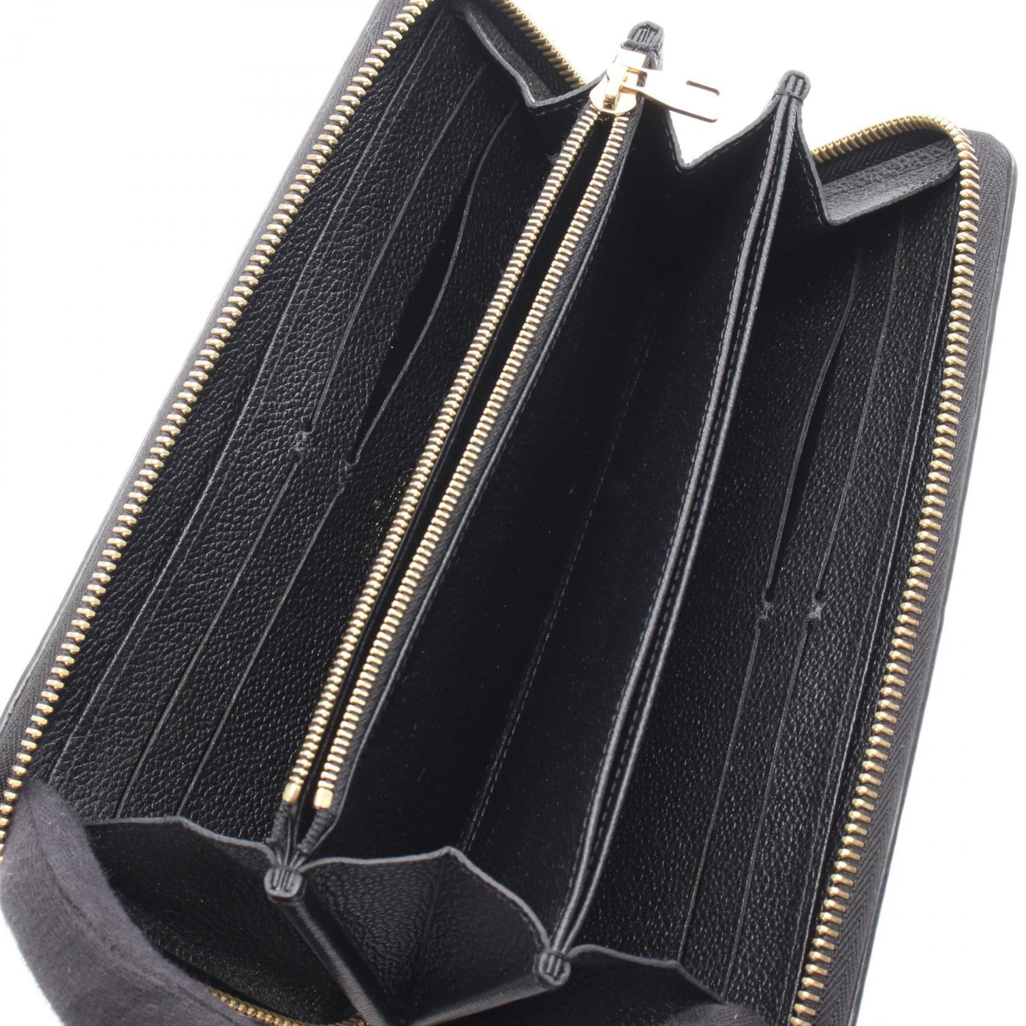 Louis Vuitton Infini Navy Monogram Empreinte Long Wallet (Bi-Fold) (Pre-Owned)