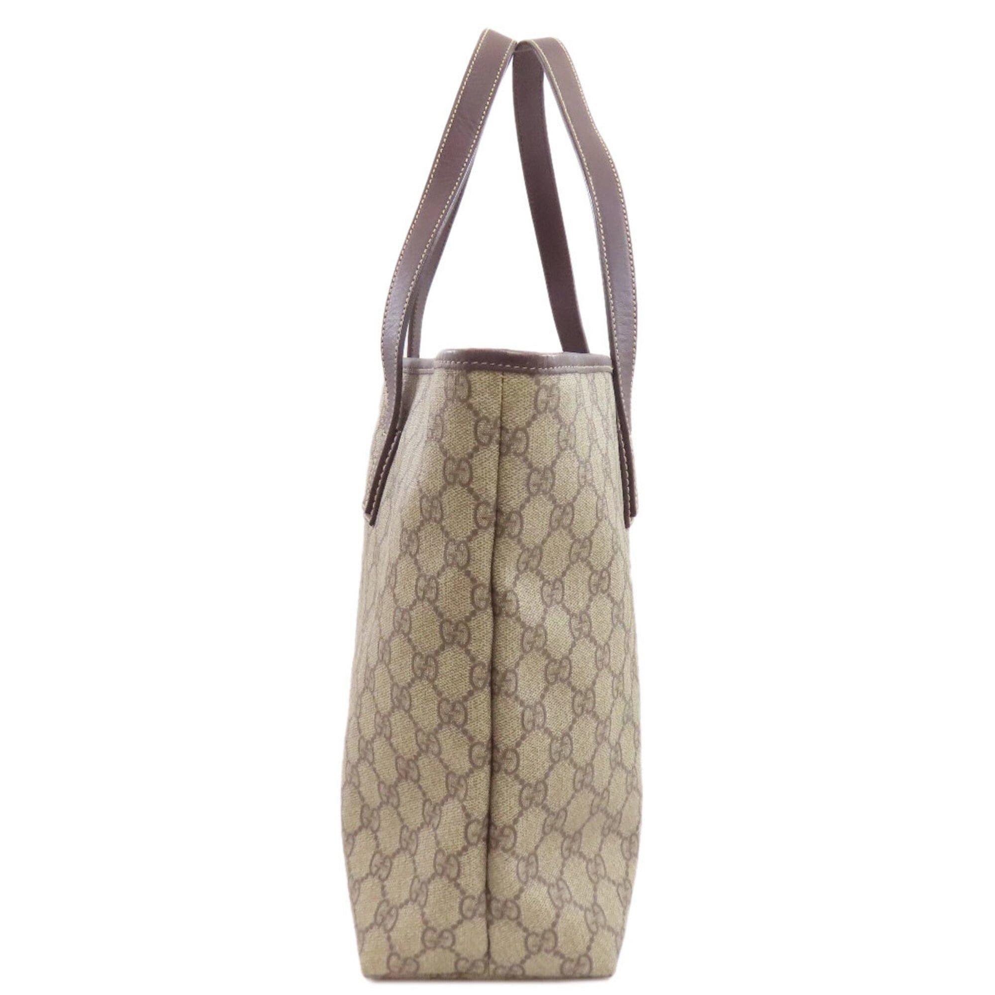 Gucci Brown Pvc Tote Bag (Pre-Owned)