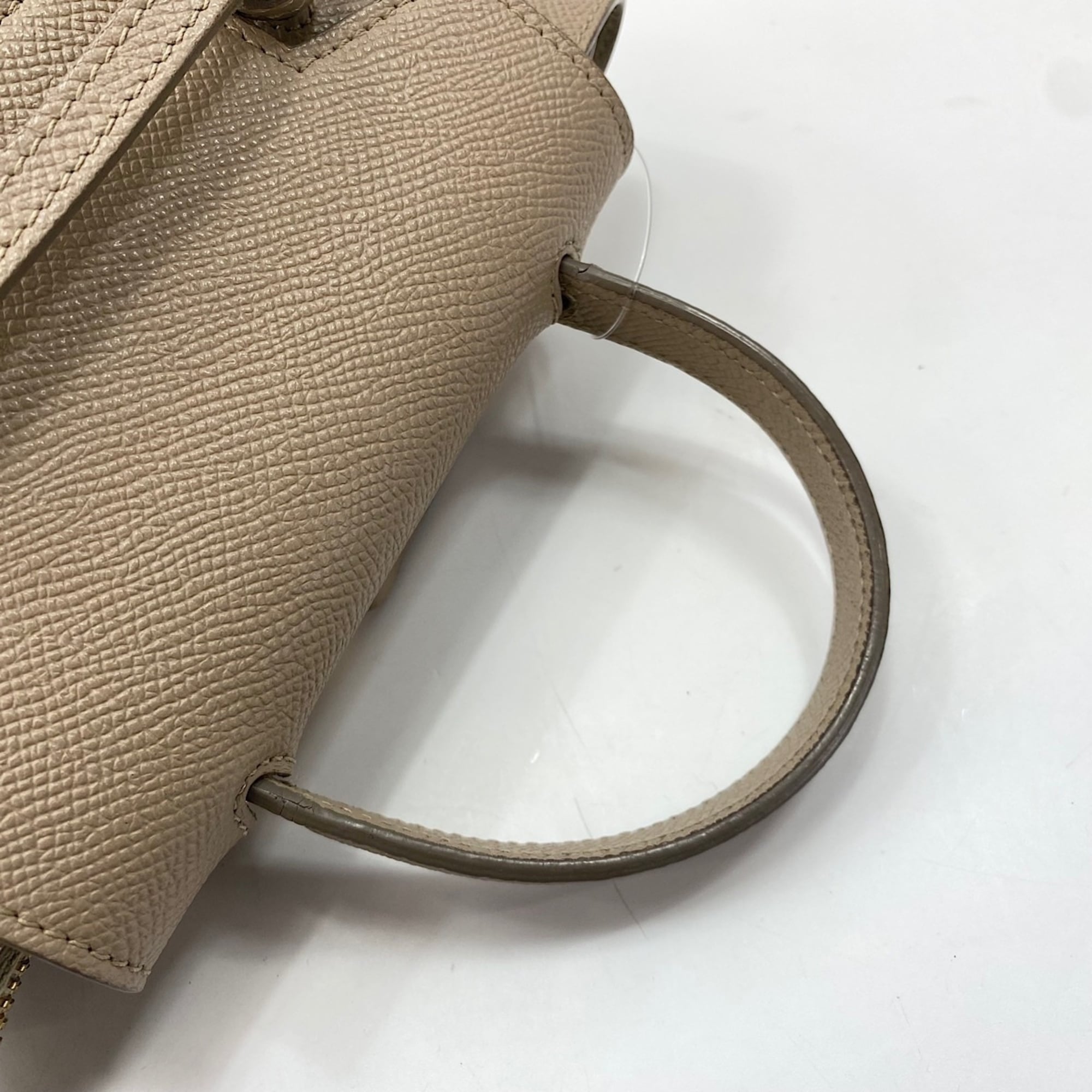 Celine Beige Handbag Shoulder Bag (Pre-Owned)