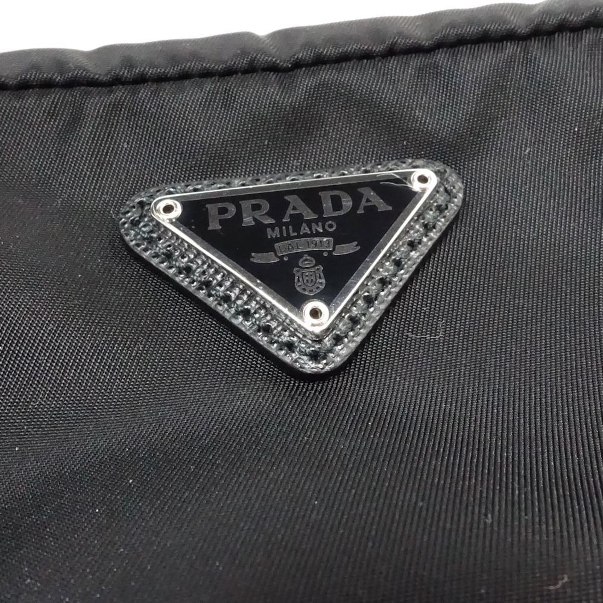 Prada Black Nylon Pouch (Pre-Owned)