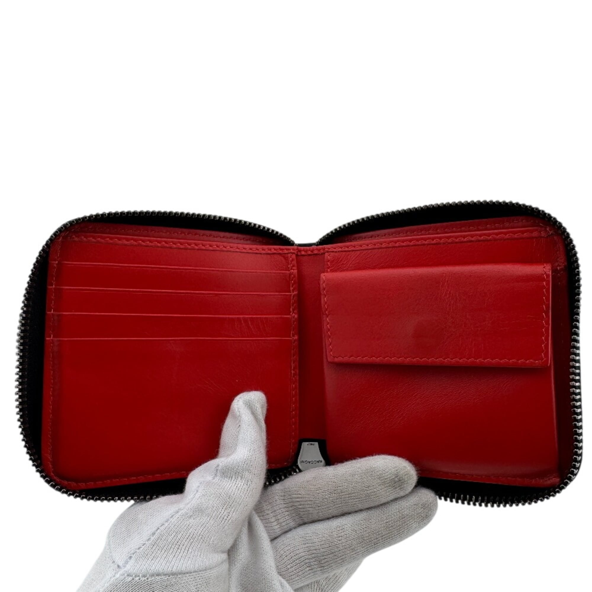 Christian Louboutin Black Leather Wallet (Bi-Fold) (Pre-Owned)