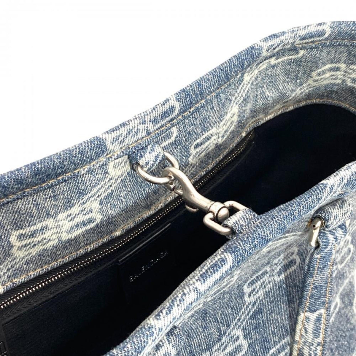 Balenciaga Blue Denim Handbag (Pre-Owned)
