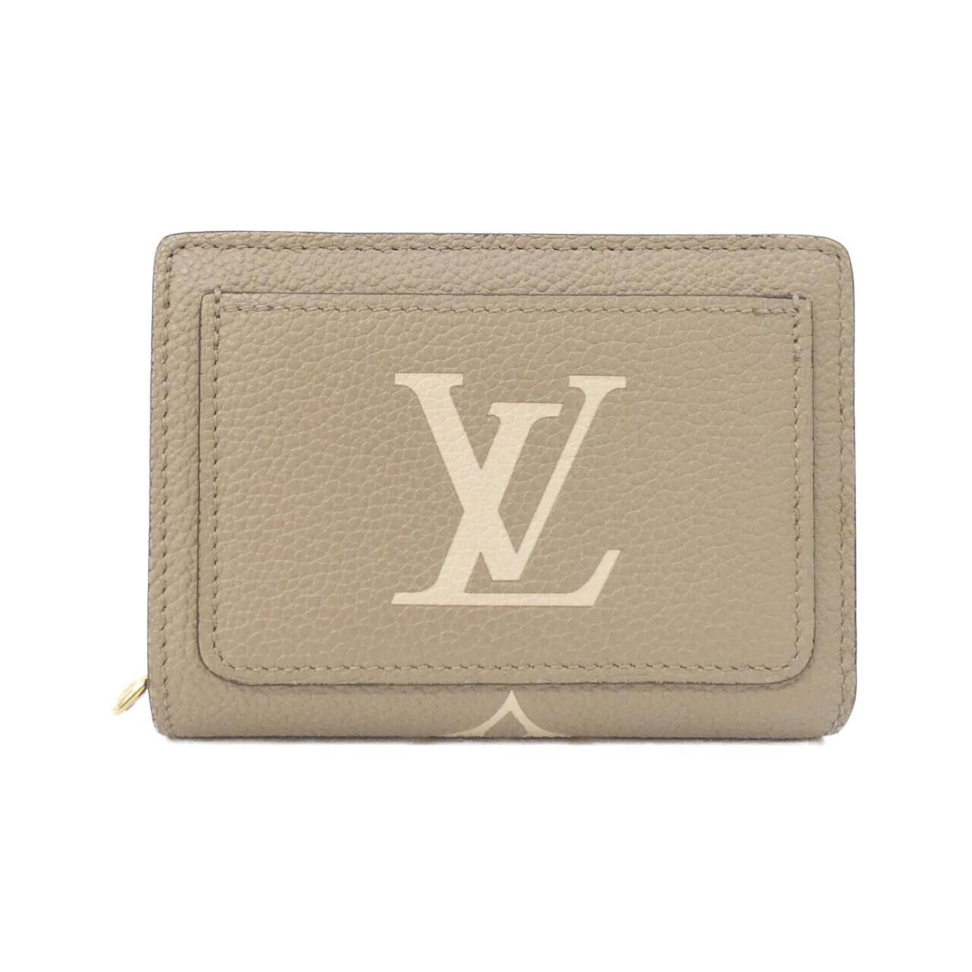 Louis Vuitton Beige Tourterelle Leather Wallet (Bi-Fold) (Pre-Owned)