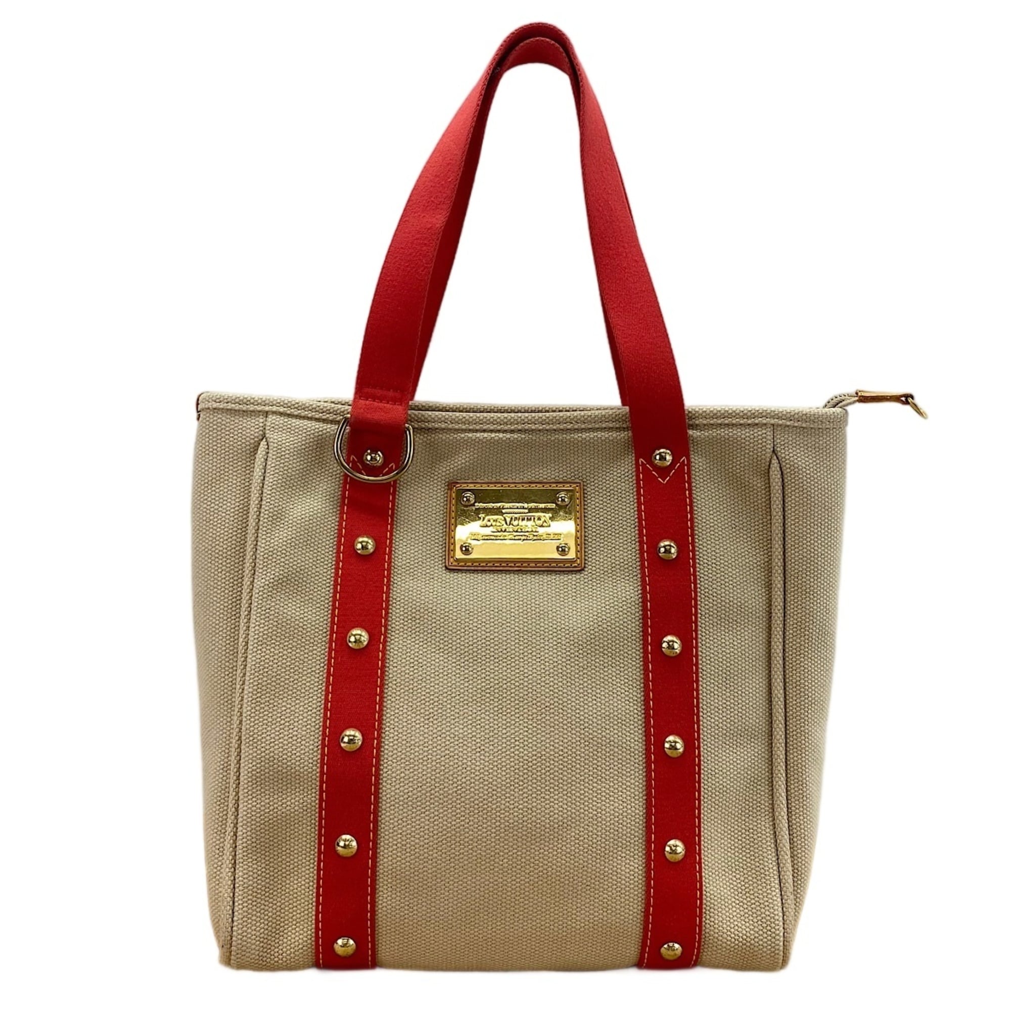 Louis Vuitton Beige Tote Bag (Pre-Owned)