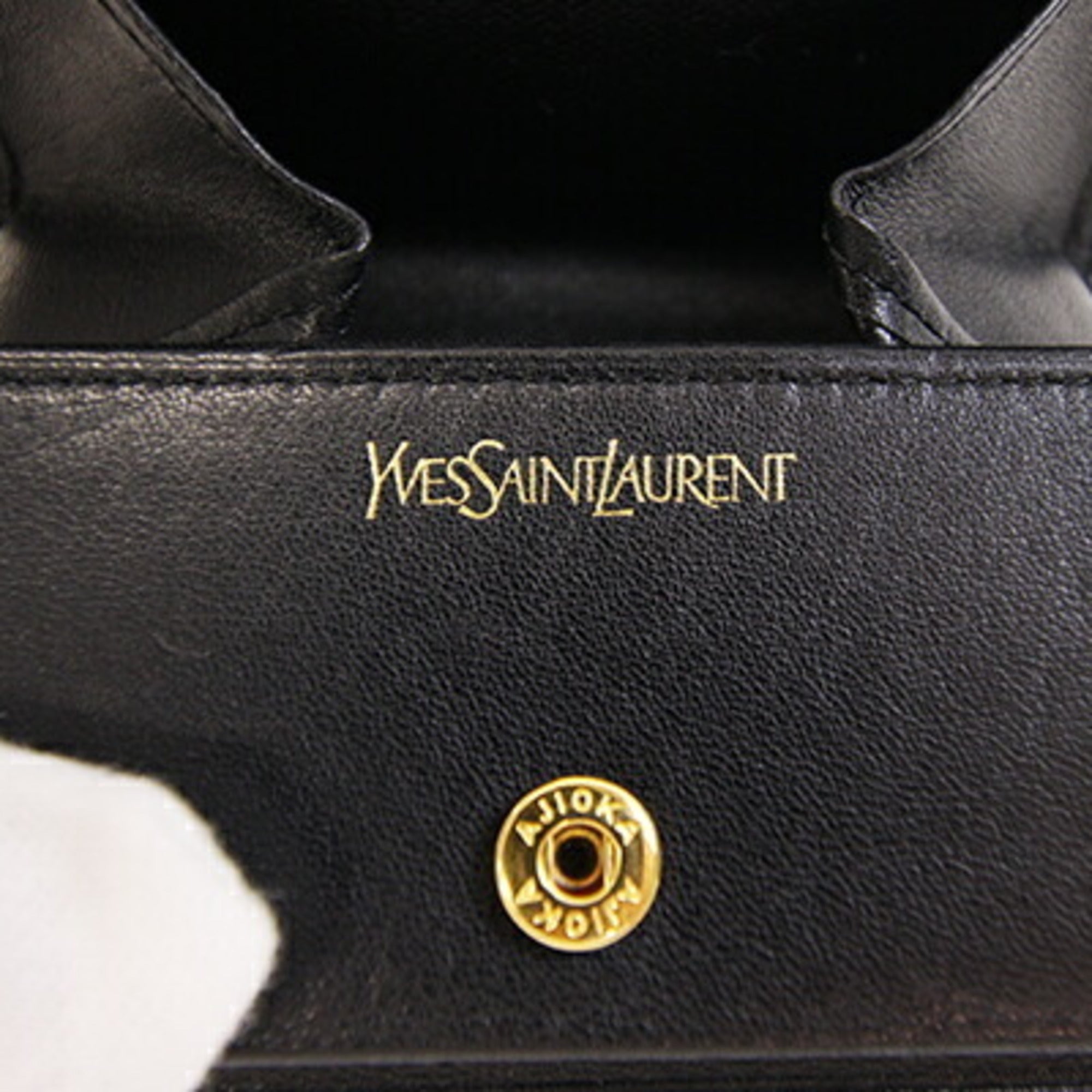Saint Laurent Black Coin Purse/Coin Case (Pre-Owned)