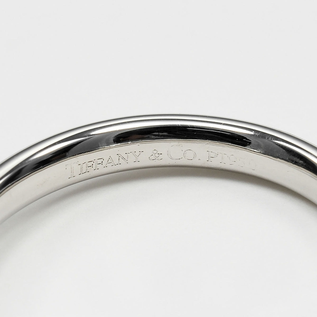 Tiffany Platinum 950 Band Ring (Pre-Owned)