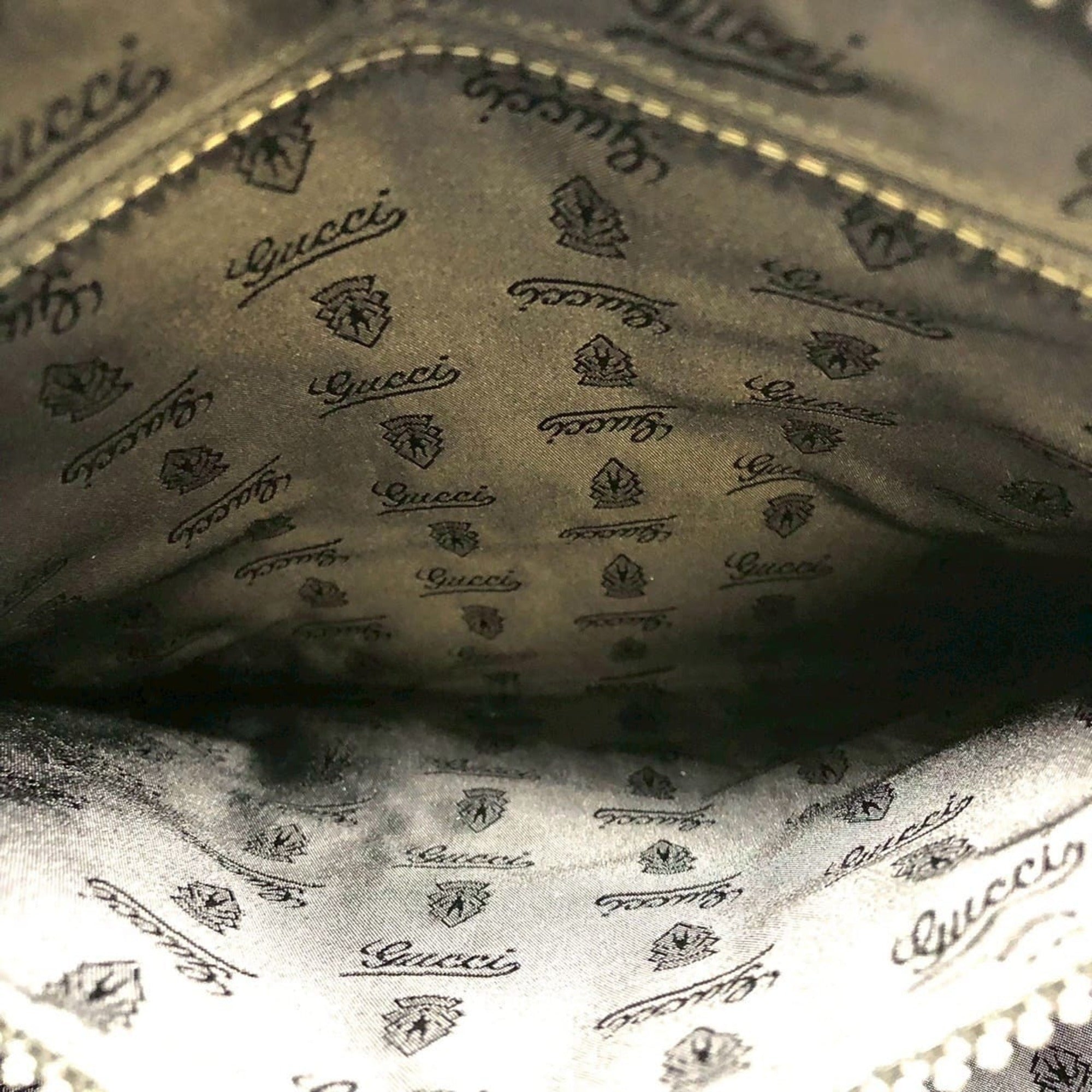 Gucci Black Leather Shoulder Bag (Pre-Owned)