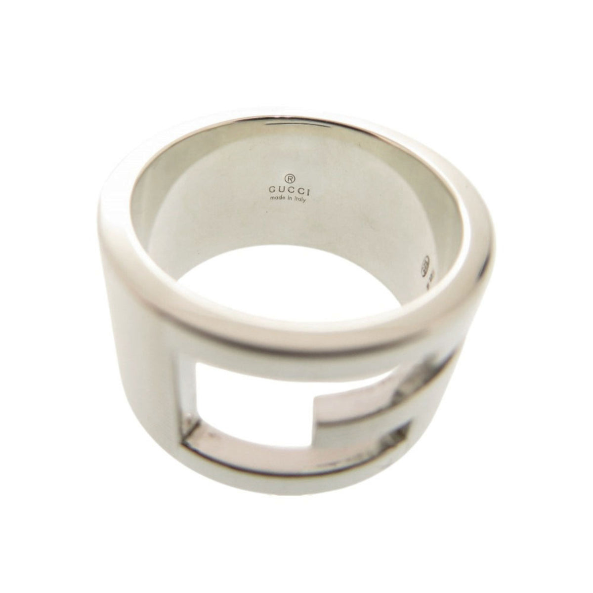 Gucci Silver Silver 925 Band Ring (Pre-Owned)