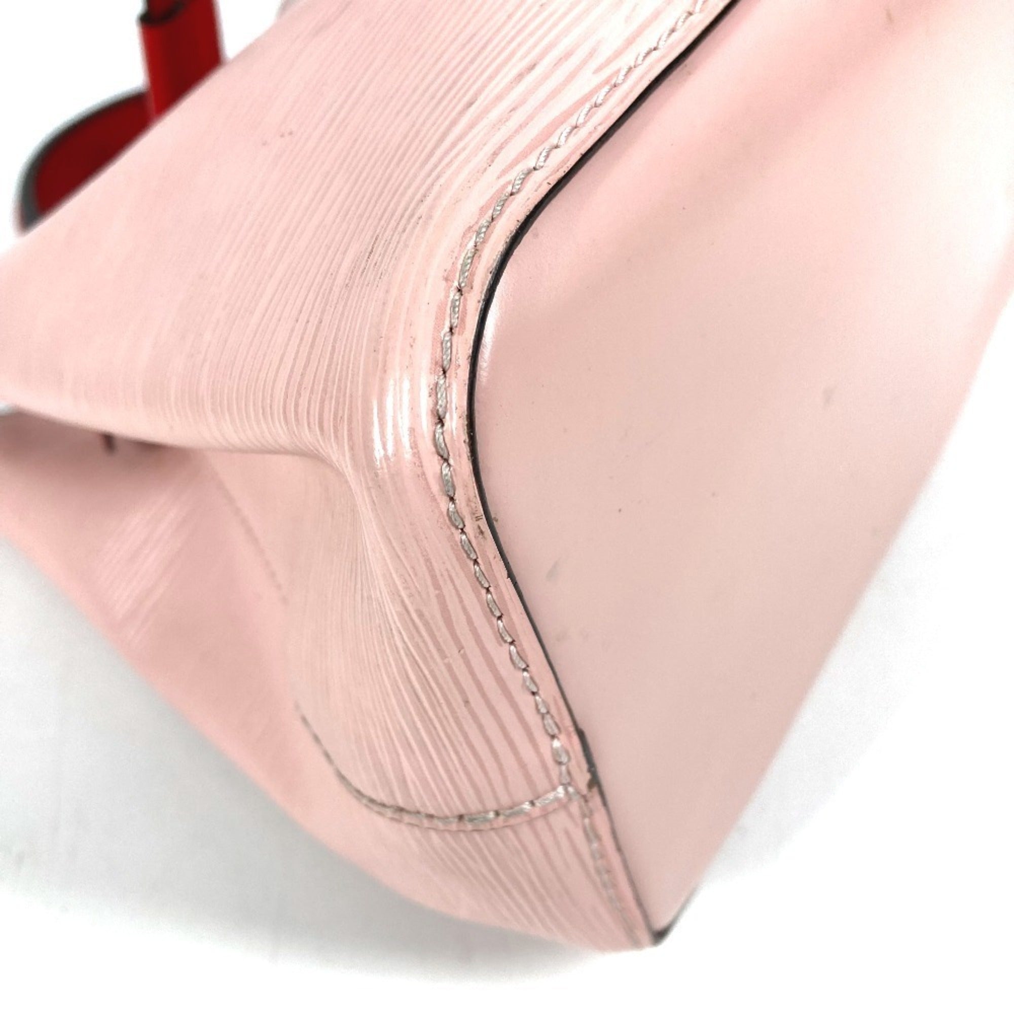 Louis Vuitton Epi Pink Red Color Rose Ballerine Epi Leather Handbag (Pre-Owned)