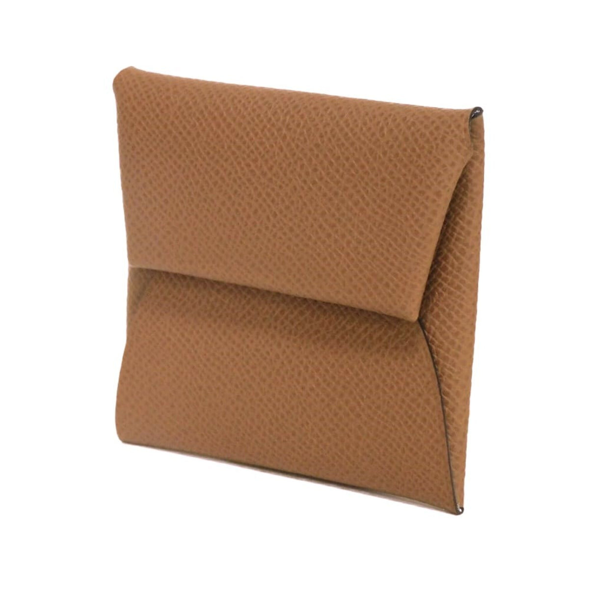 Hermes Alezan Brown Epsom Leather Coin Purse/Coin Case (Pre-Owned)