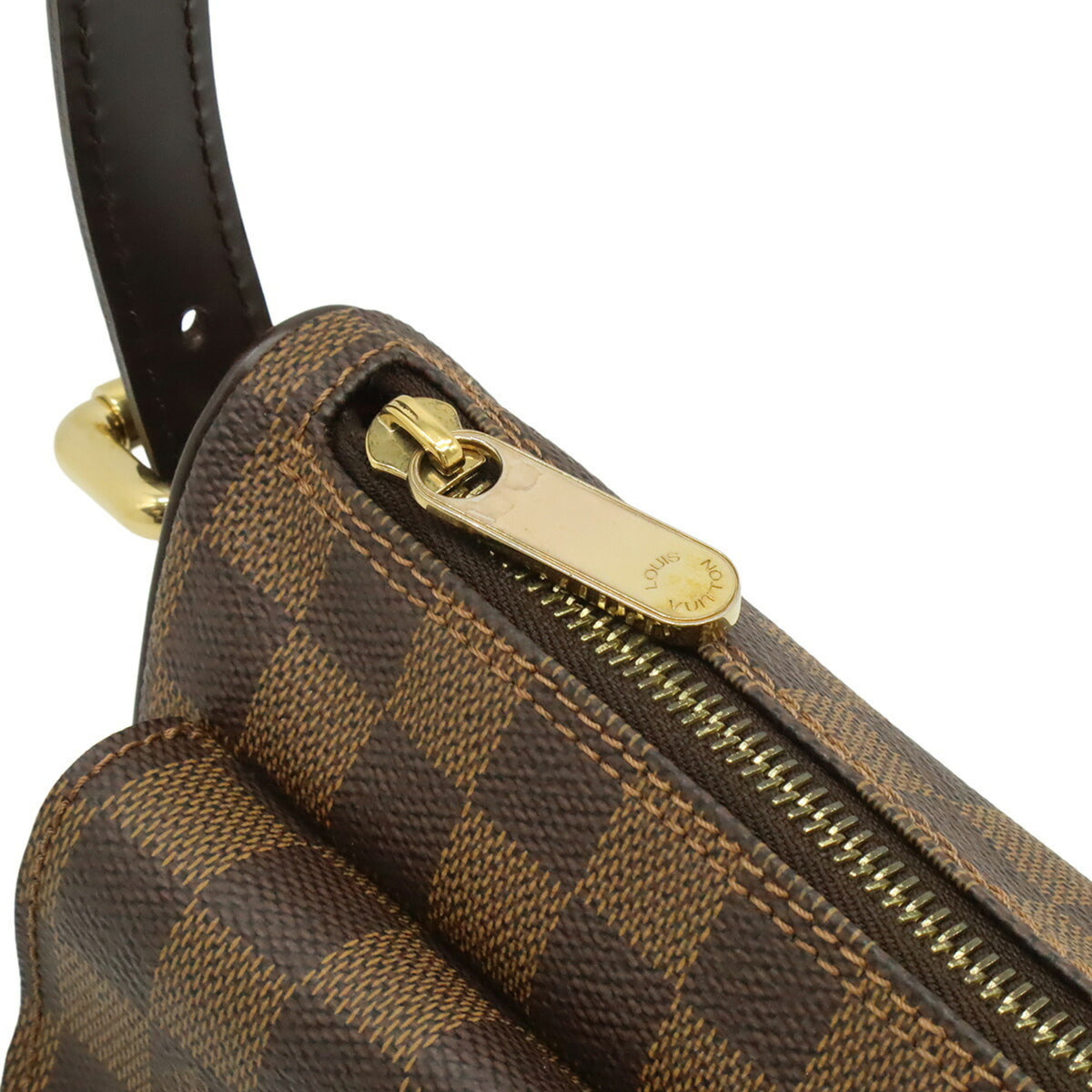 Louis Vuitton Damier Brown Pvc Shoulder Bag (Pre-Owned)