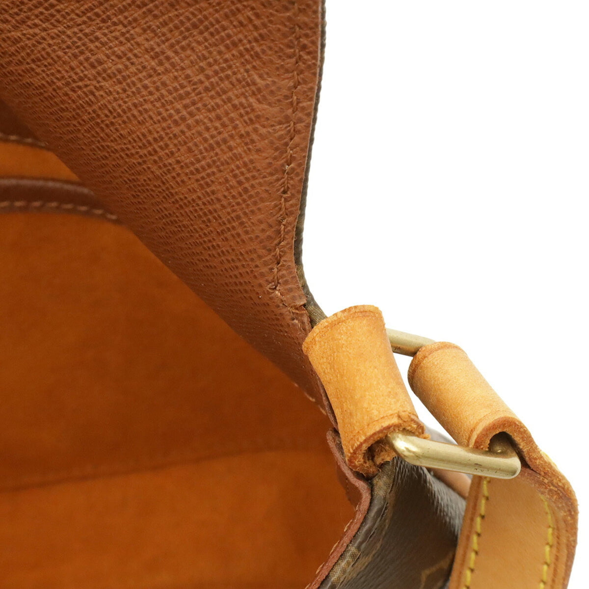 Louis Vuitton Brown Monogram Canvas Pvc Coated Canvas Shoulder Bag (Pre-Owned)