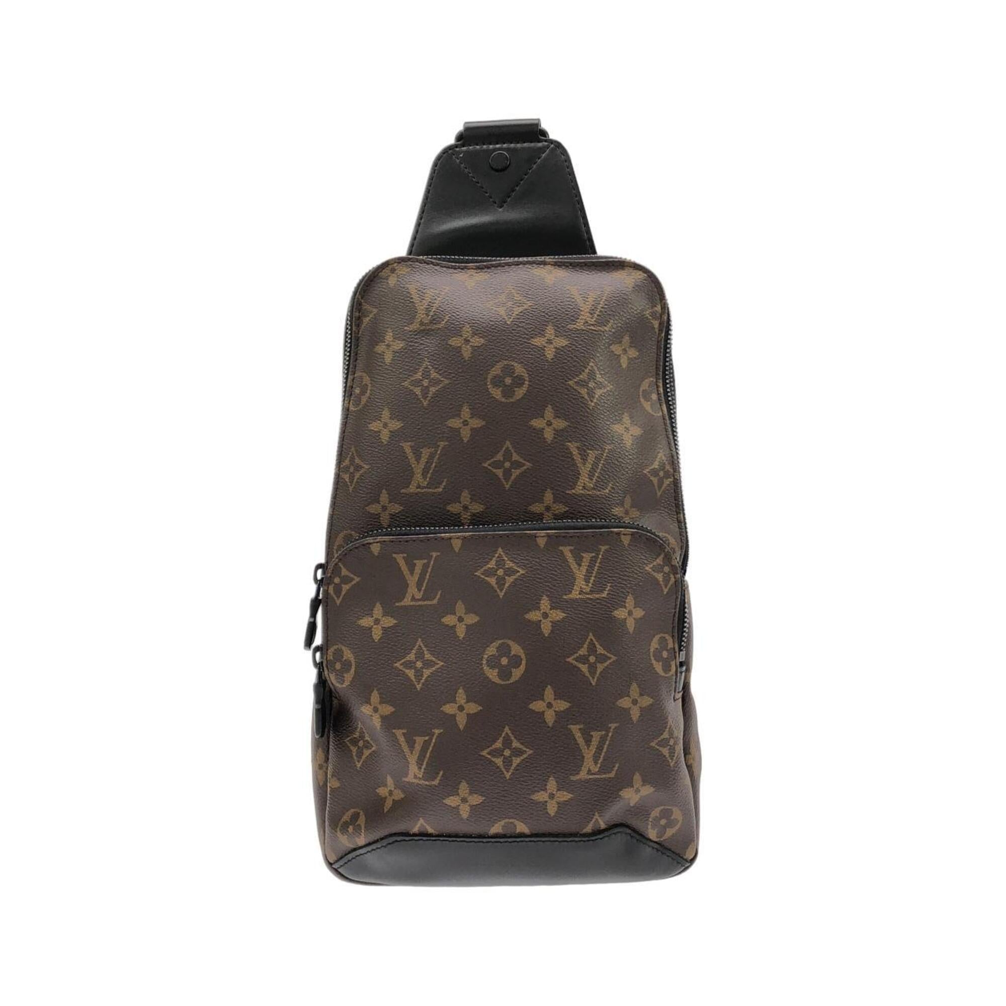 Louis Vuitton Marron Coated Canvas Shoulder Bag (Pre-Owned)