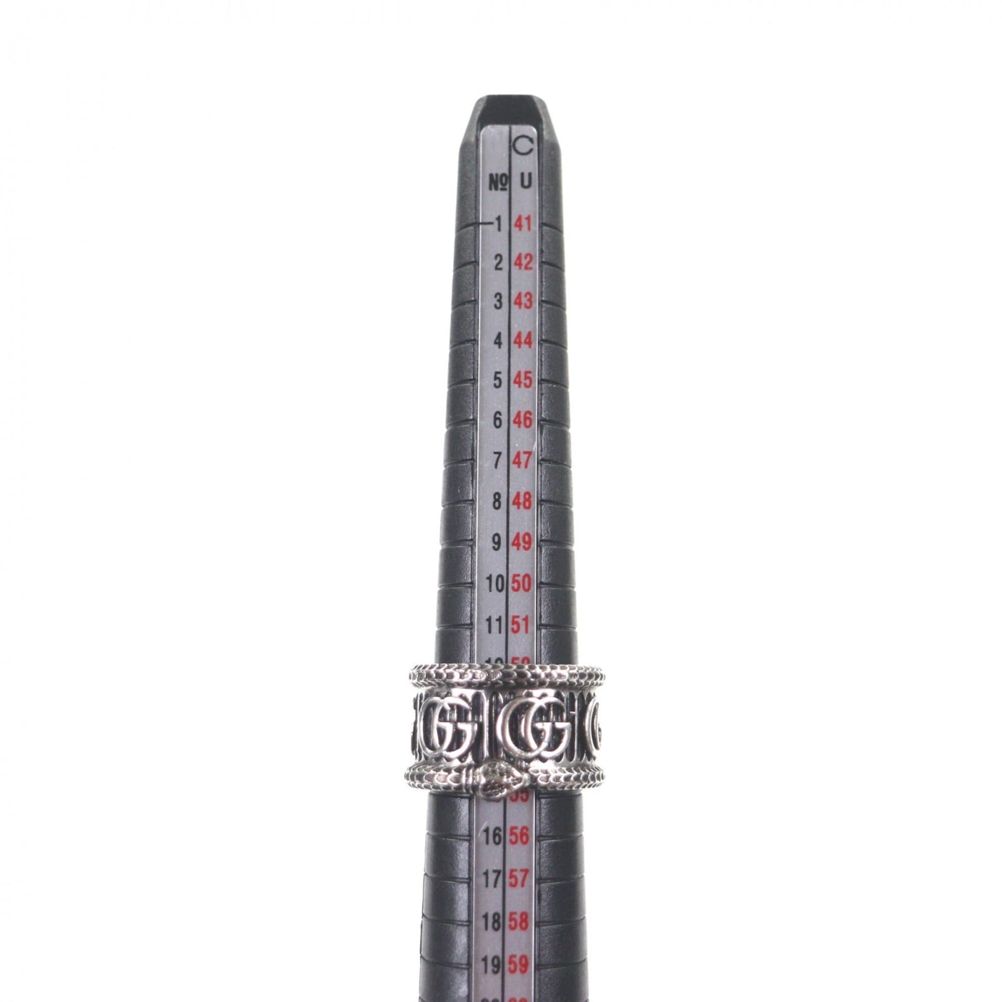 Gucci Silver Silver 925 Band Ring (Pre-Owned)
