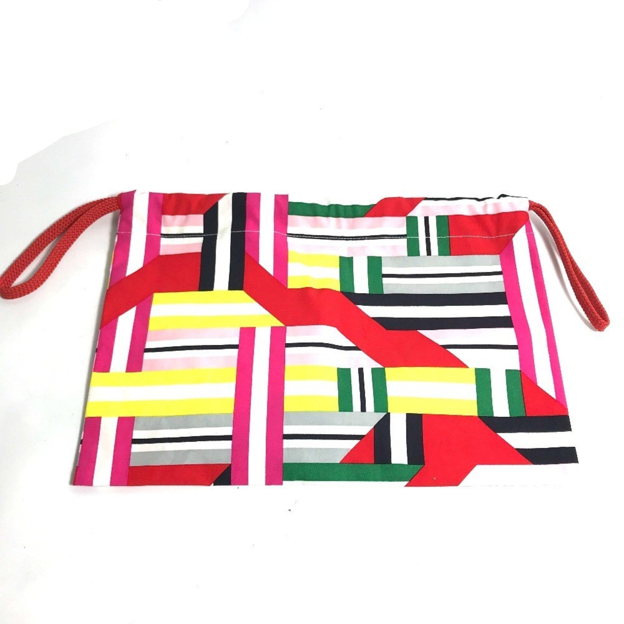 Hermes Multi-Color Silk Pouch (Pre-Owned)