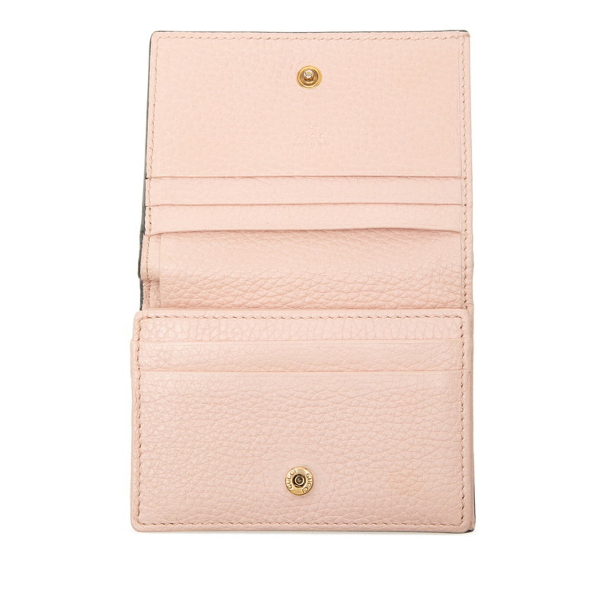 Gucci Pink Leather Wallet (Bi-Fold) (Pre-Owned)