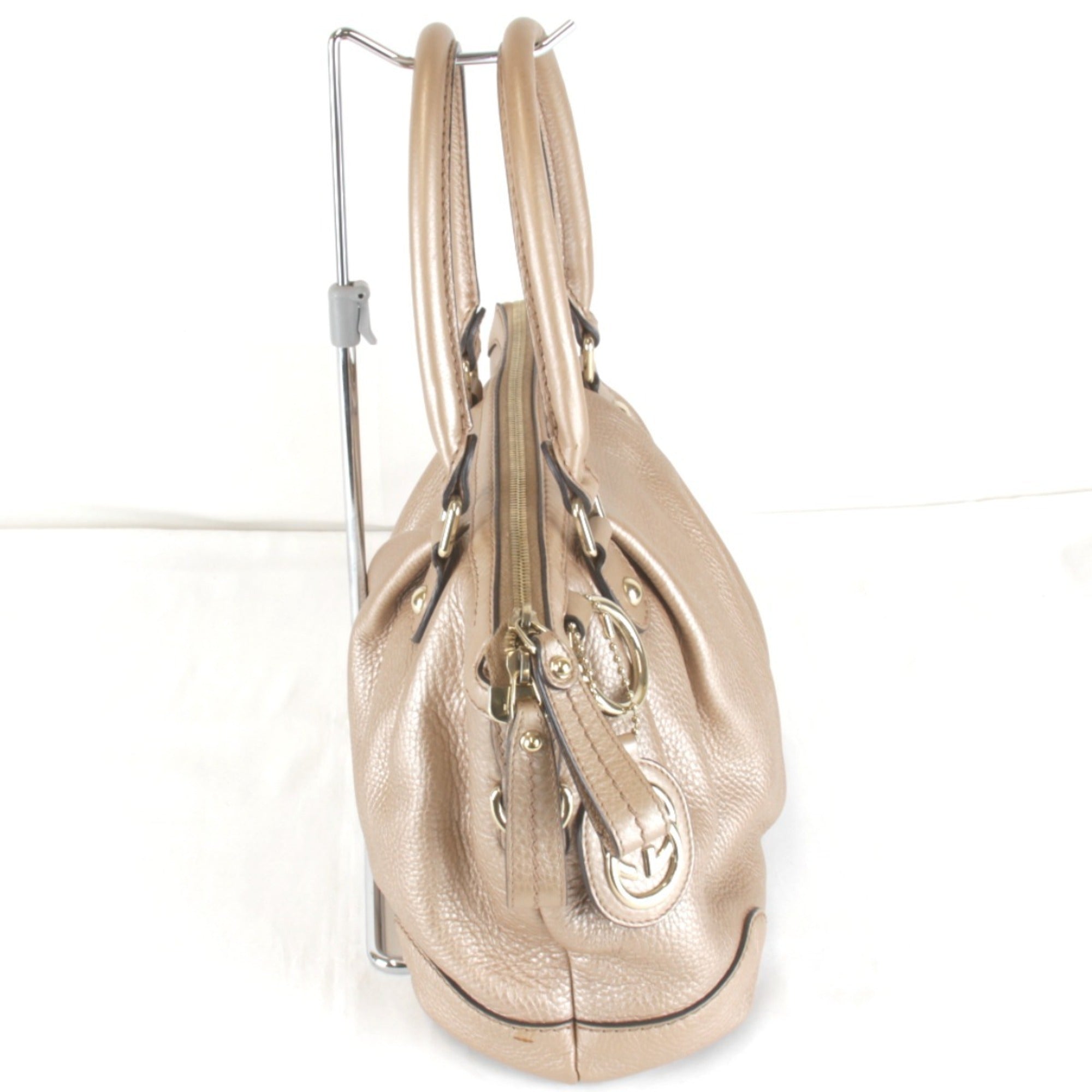 Gucci Pink Leather Handbag (Pre-Owned)