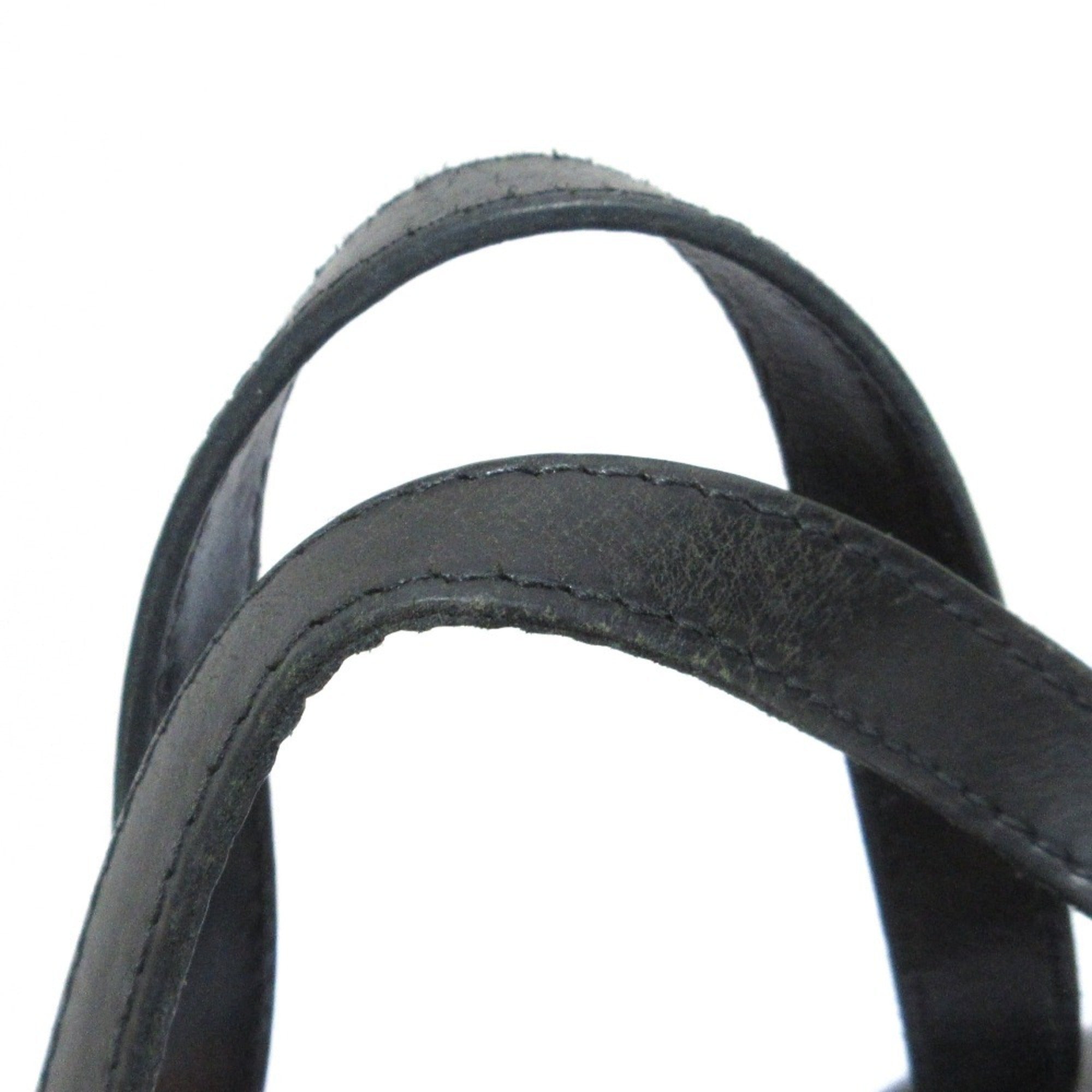 Louis Vuitton Black Noir Epi Leather Handbag (Pre-Owned)