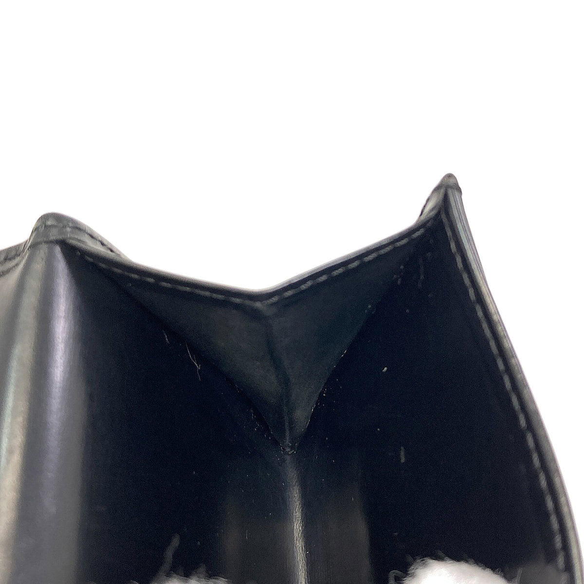 Cartier Black Leather Coin Purse/Coin Case (Pre-Owned)