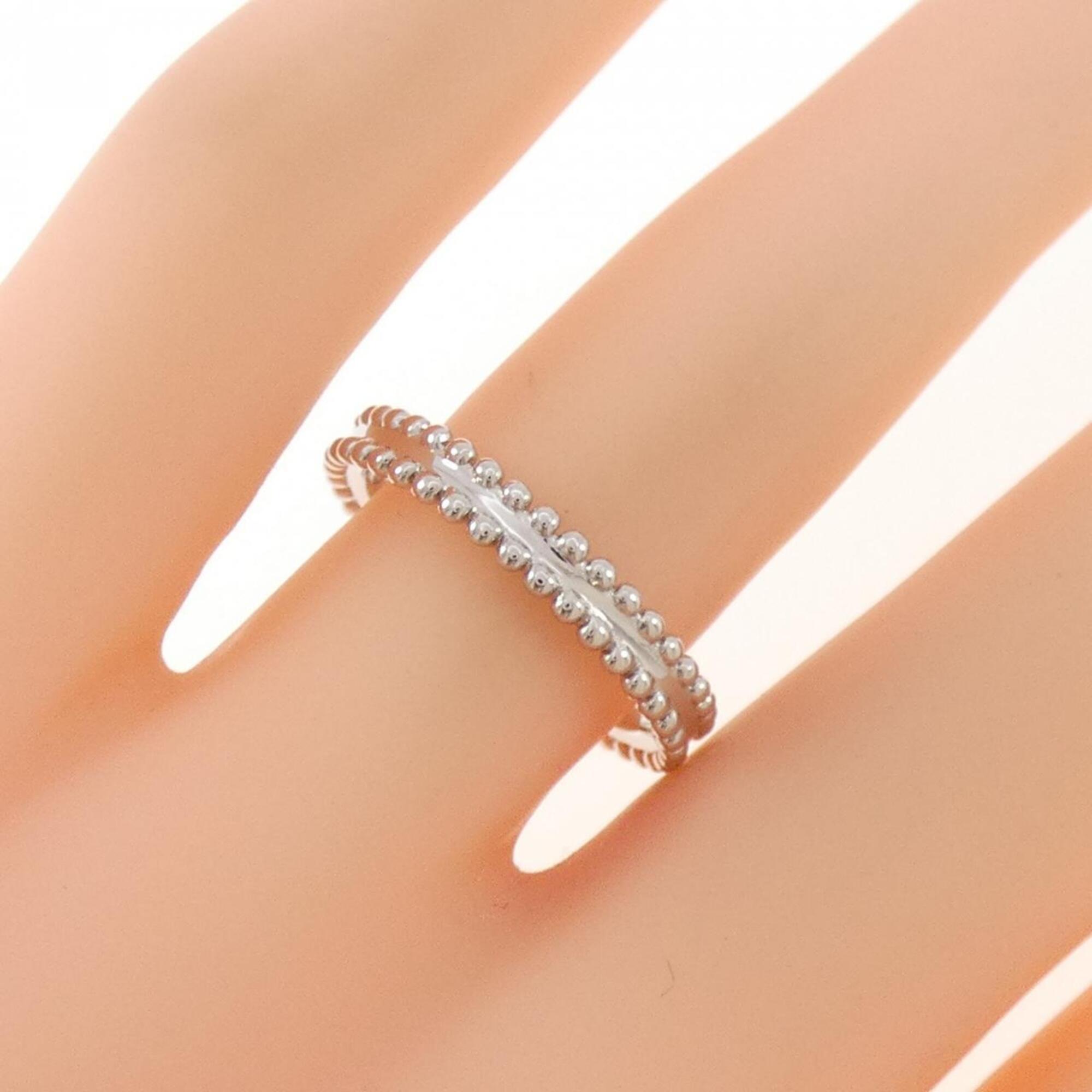 Van Cleef & Arpels Platinum 950 Band Ring (Pre-Owned)