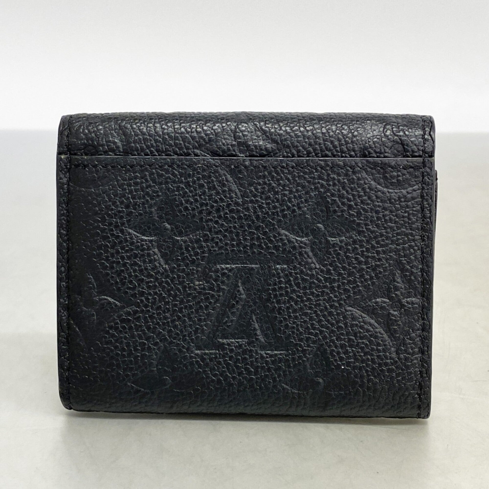 Louis Vuitton Noir Wallet (Tri-Fold) (Pre-Owned)