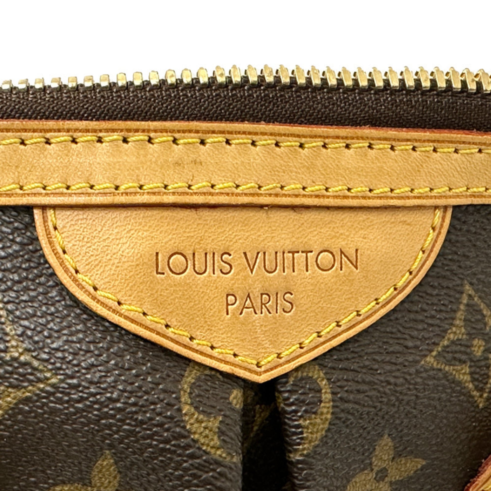 Louis Vuitton Brown Monogram Handbag Shoulder Bag (Pre-Owned)