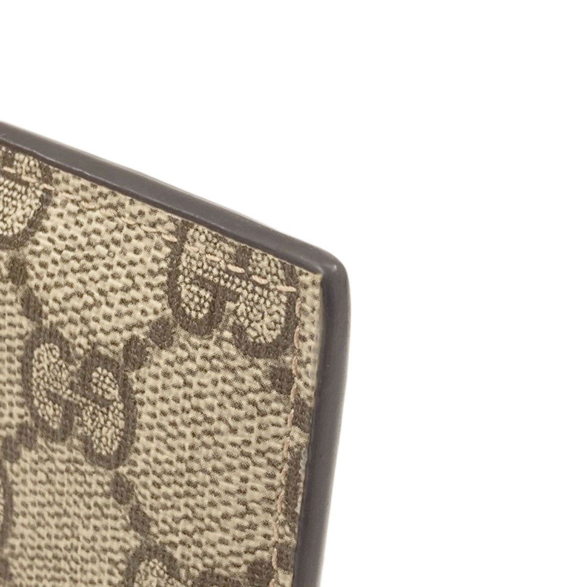 Gucci Brown Pvc Coin Purse/Coin Case (Pre-Owned)