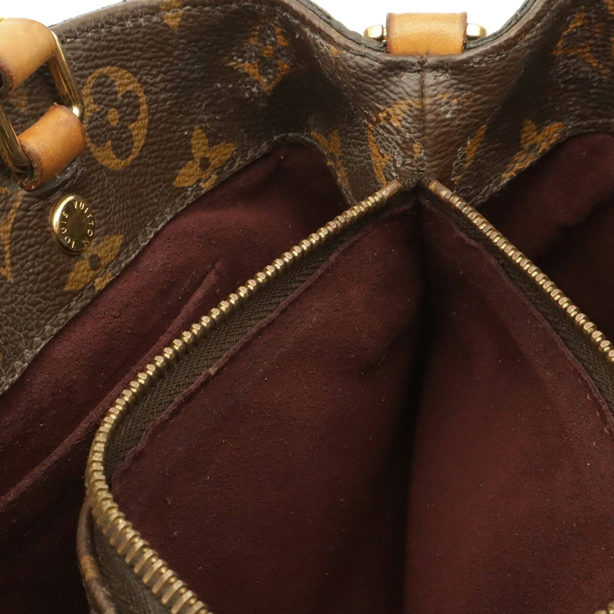 Louis Vuitton Brown Galle Monogram Monogram Handbag Shoulder Bag (Pre-Owned)