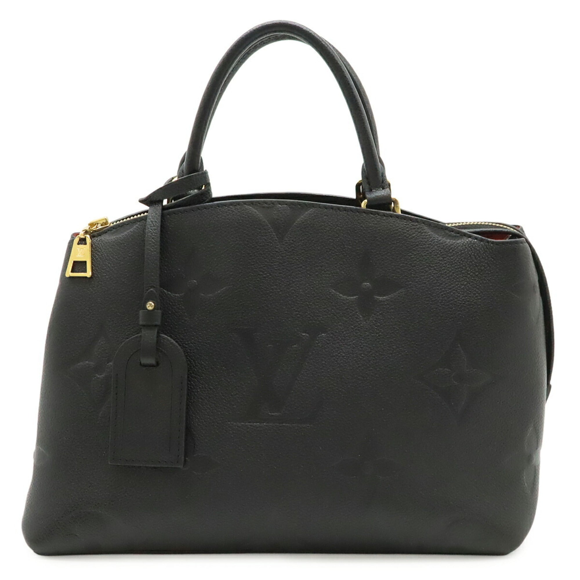 Louis Vuitton Black Noir Monogram Empreinte Handbag (Pre-Owned)