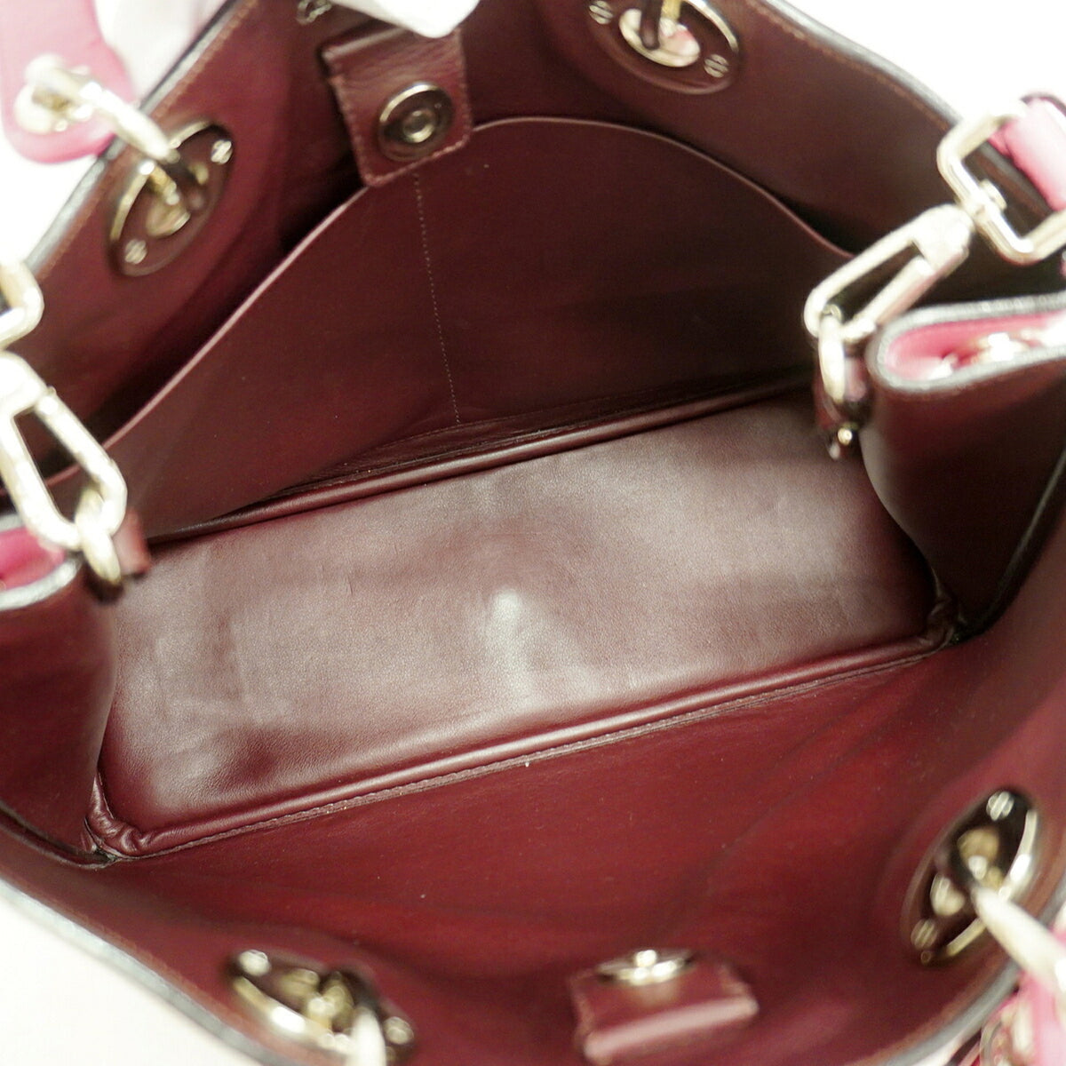 Christian Dior Pink Leather Handbag (Pre-Owned)