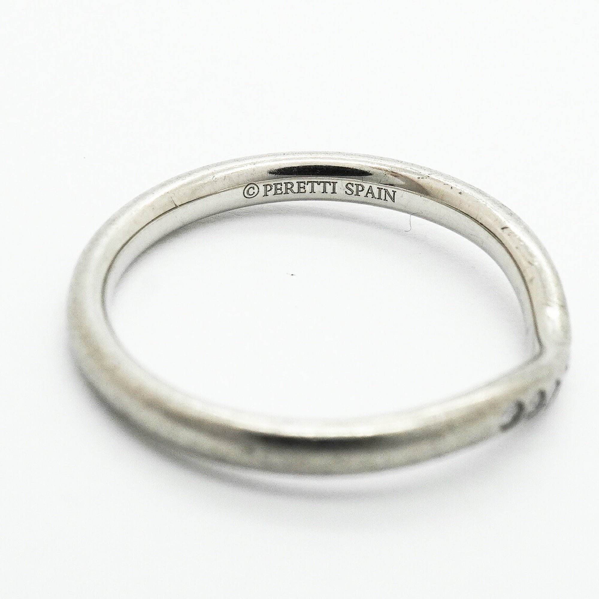 Tiffany Platinum 950 Band Ring (Pre-Owned)