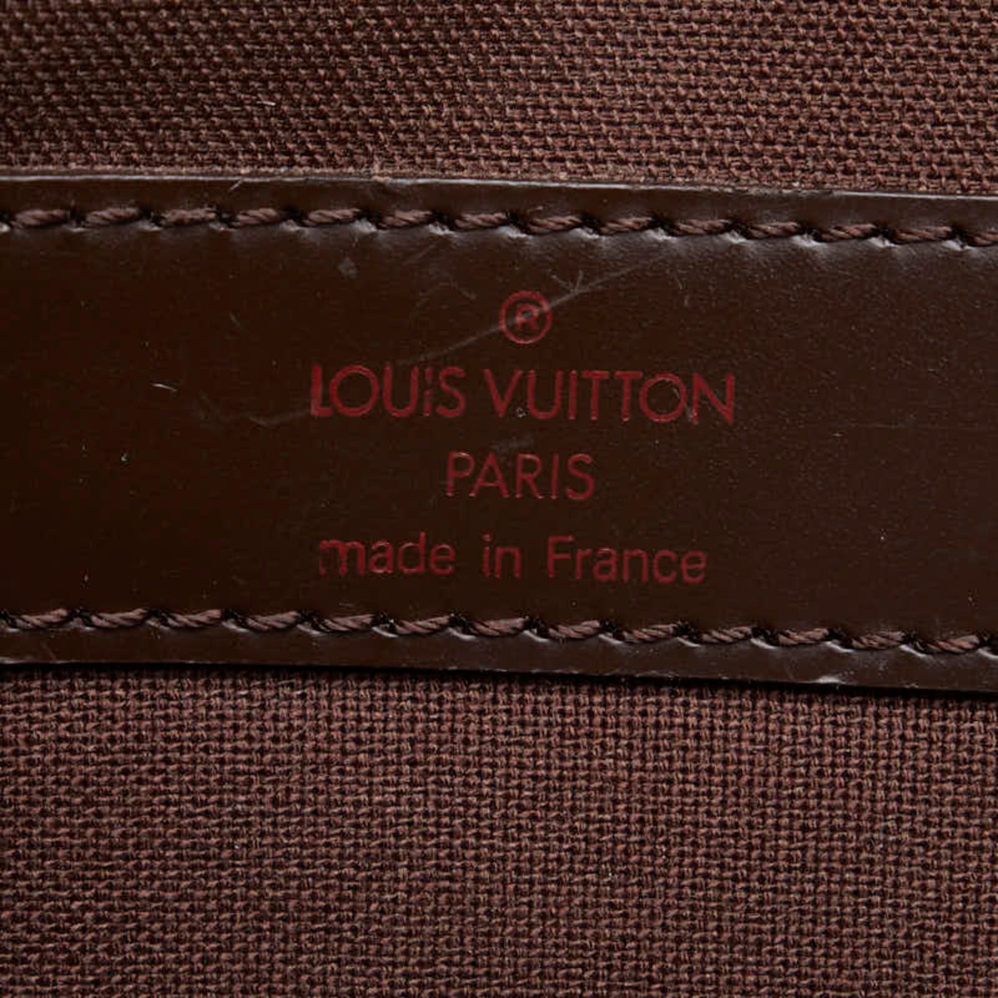 Louis Vuitton Damier Brown Pvc Leather Shoulder Bag (Pre-Owned)
