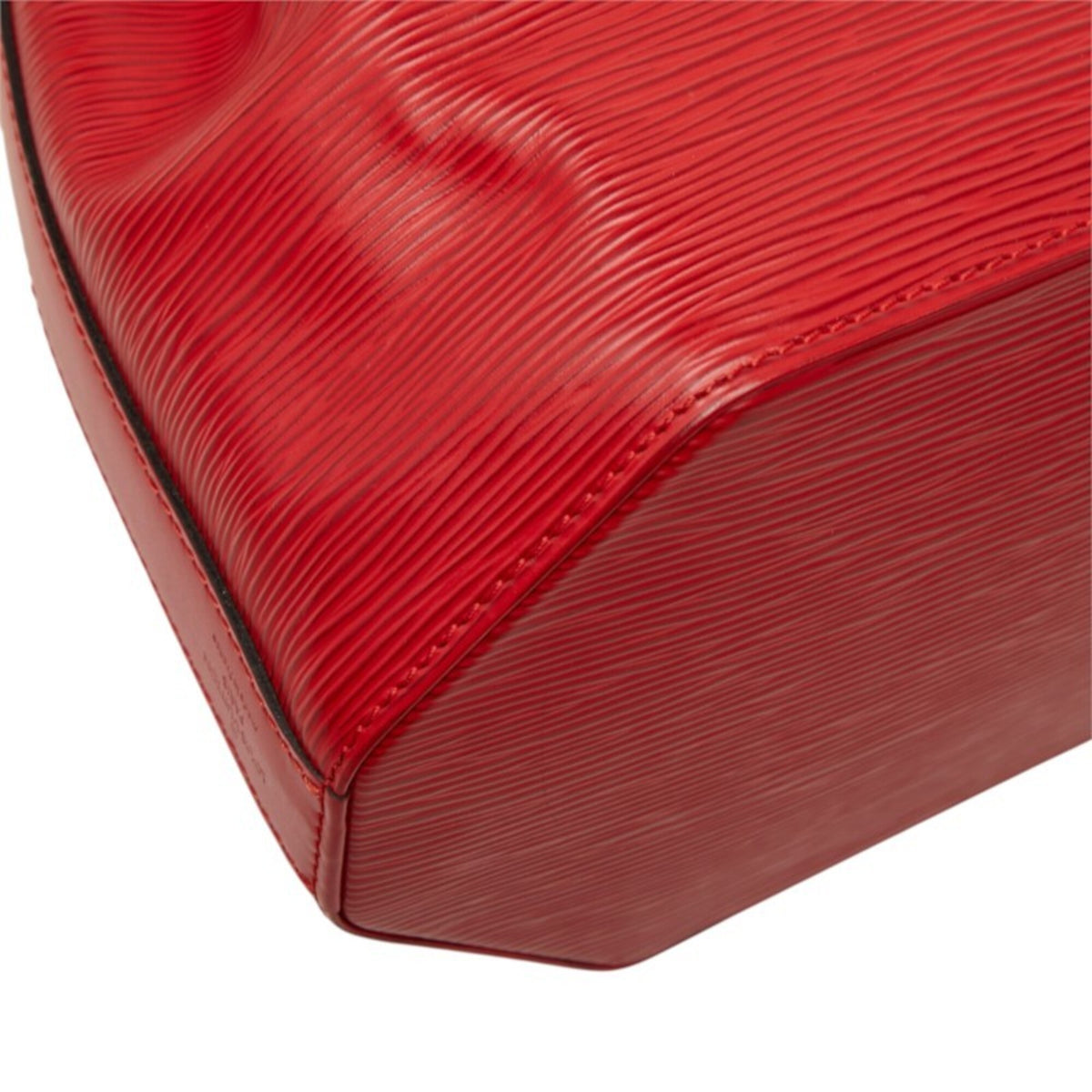 Louis Vuitton Castilian Red Leather Shoulder Bag (Pre-Owned)