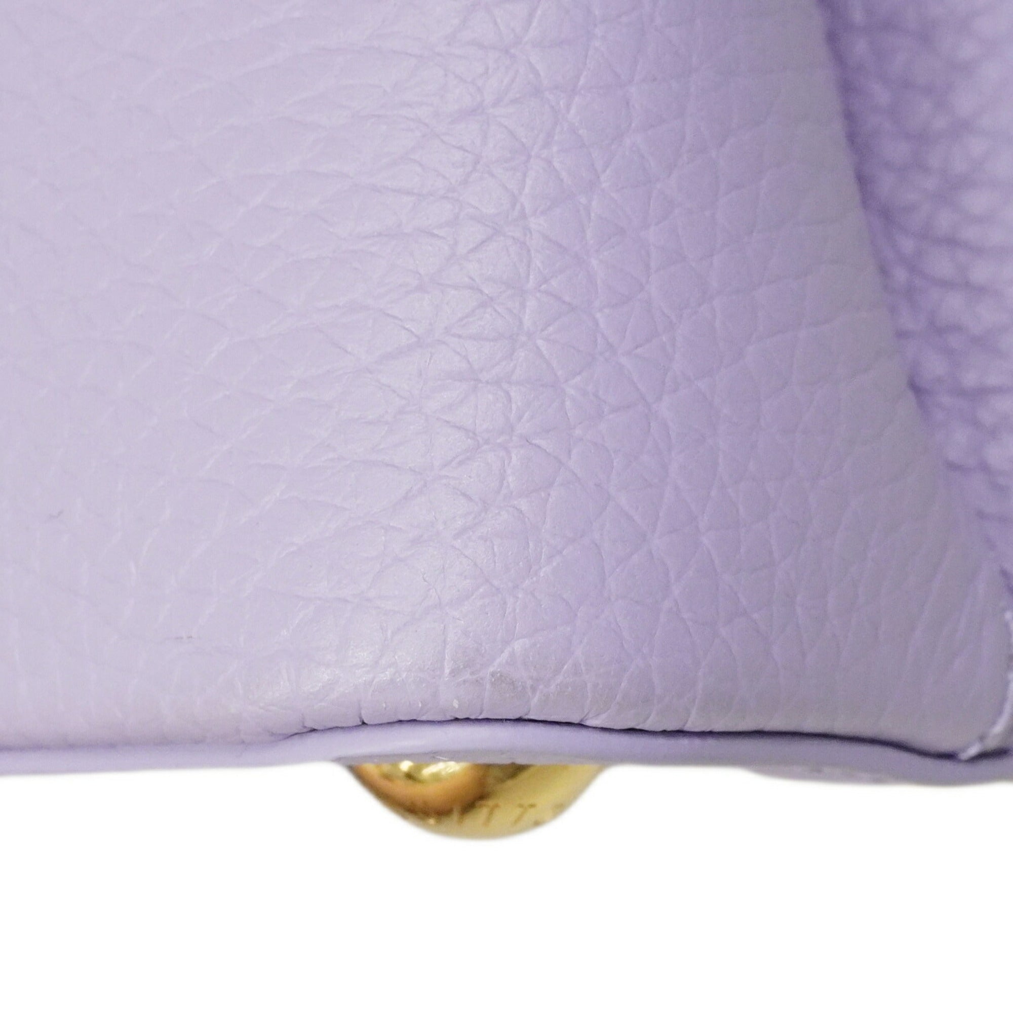 Louis Vuitton Purple Handbag (Pre-Owned)