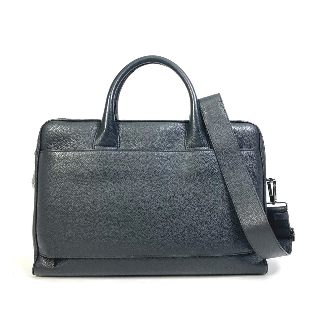 Dior Homme Black Leather Briefcase (Pre-Owned)