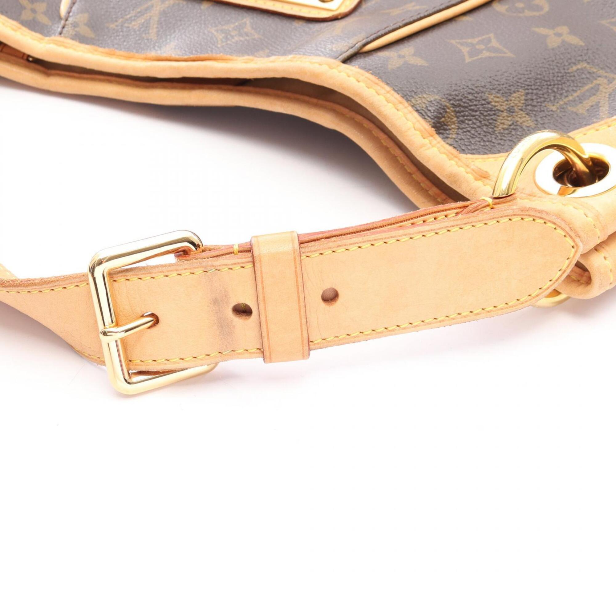 Louis Vuitton Brown Coated Canvas Pvc Monogram Leather Handbag Shoulder Bag (Pre-Owned)