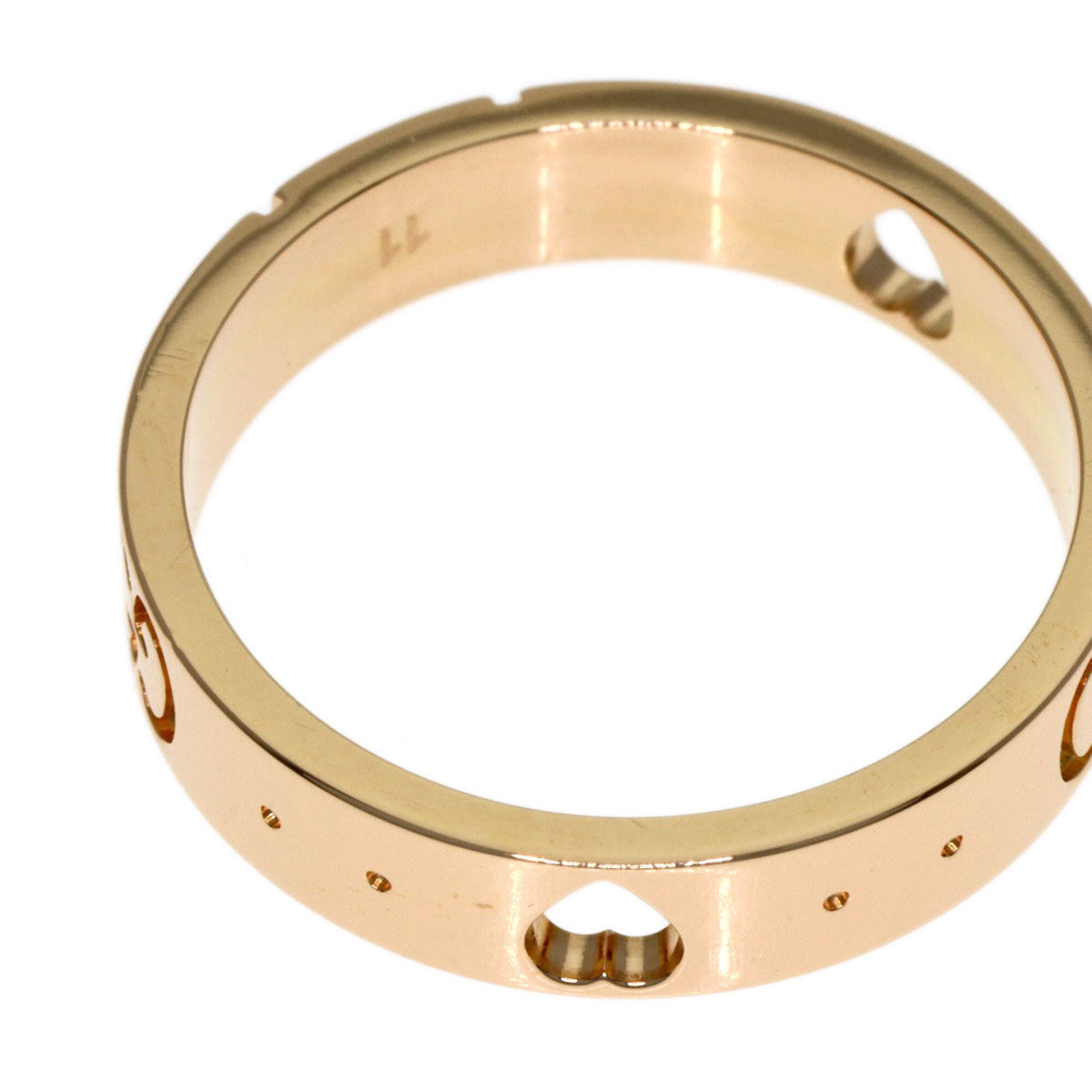 Gucci Icon Pink Gold (18K) Band Ring (Pre-Owned)