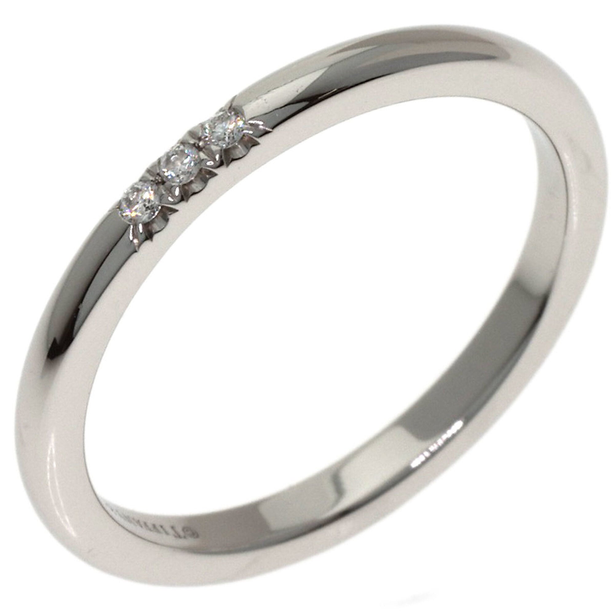 Tiffany Platinum 950 Band Ring (Pre-Owned)