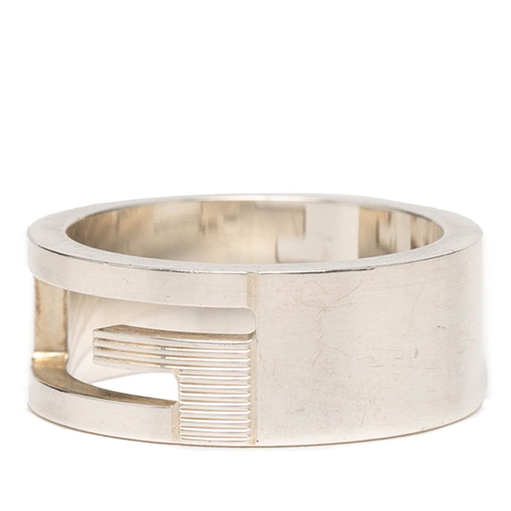 Gucci Silver 925 Band Ring (Pre-Owned)