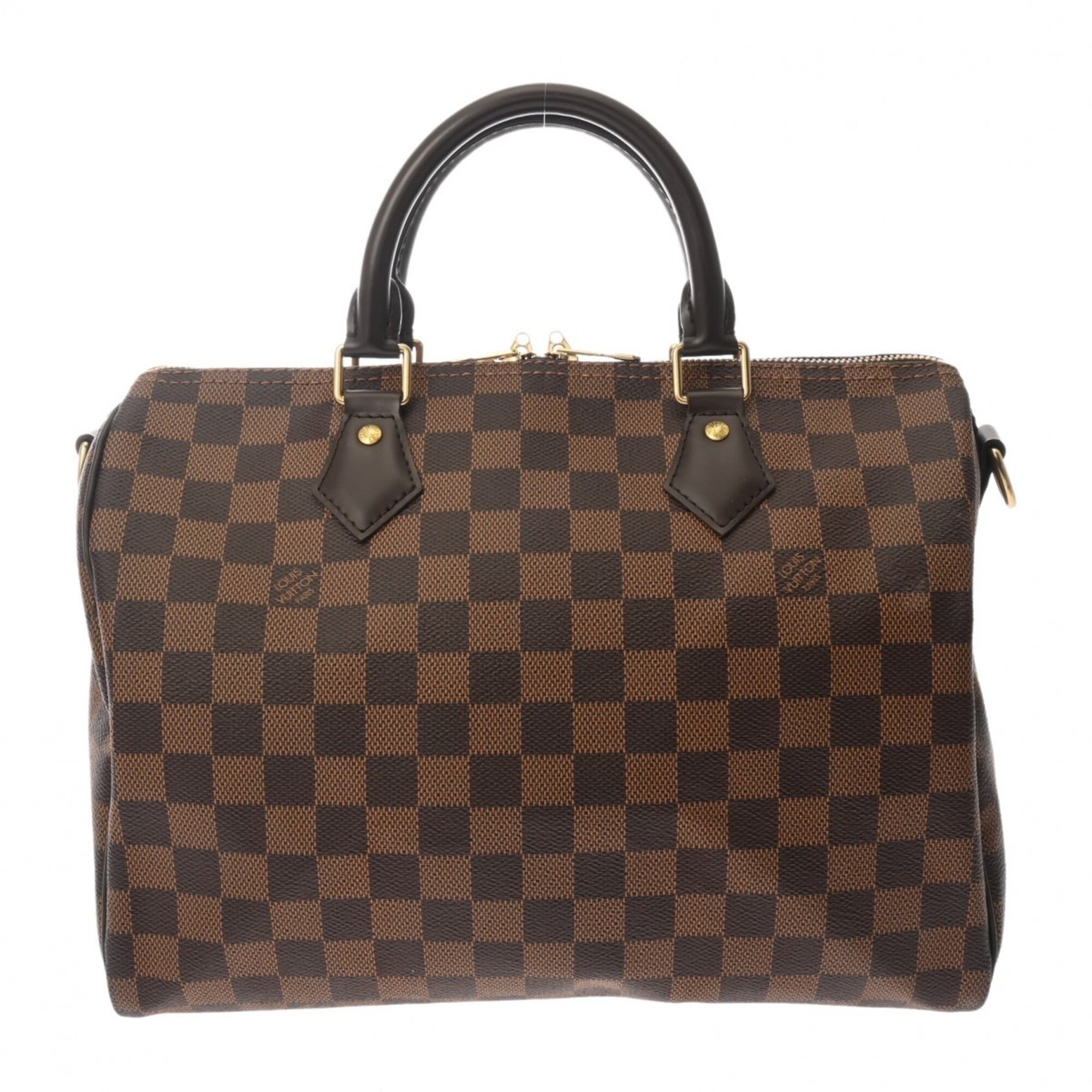 Louis Vuitton Brown Ebene Damier Canvas Handbag (Pre-Owned)