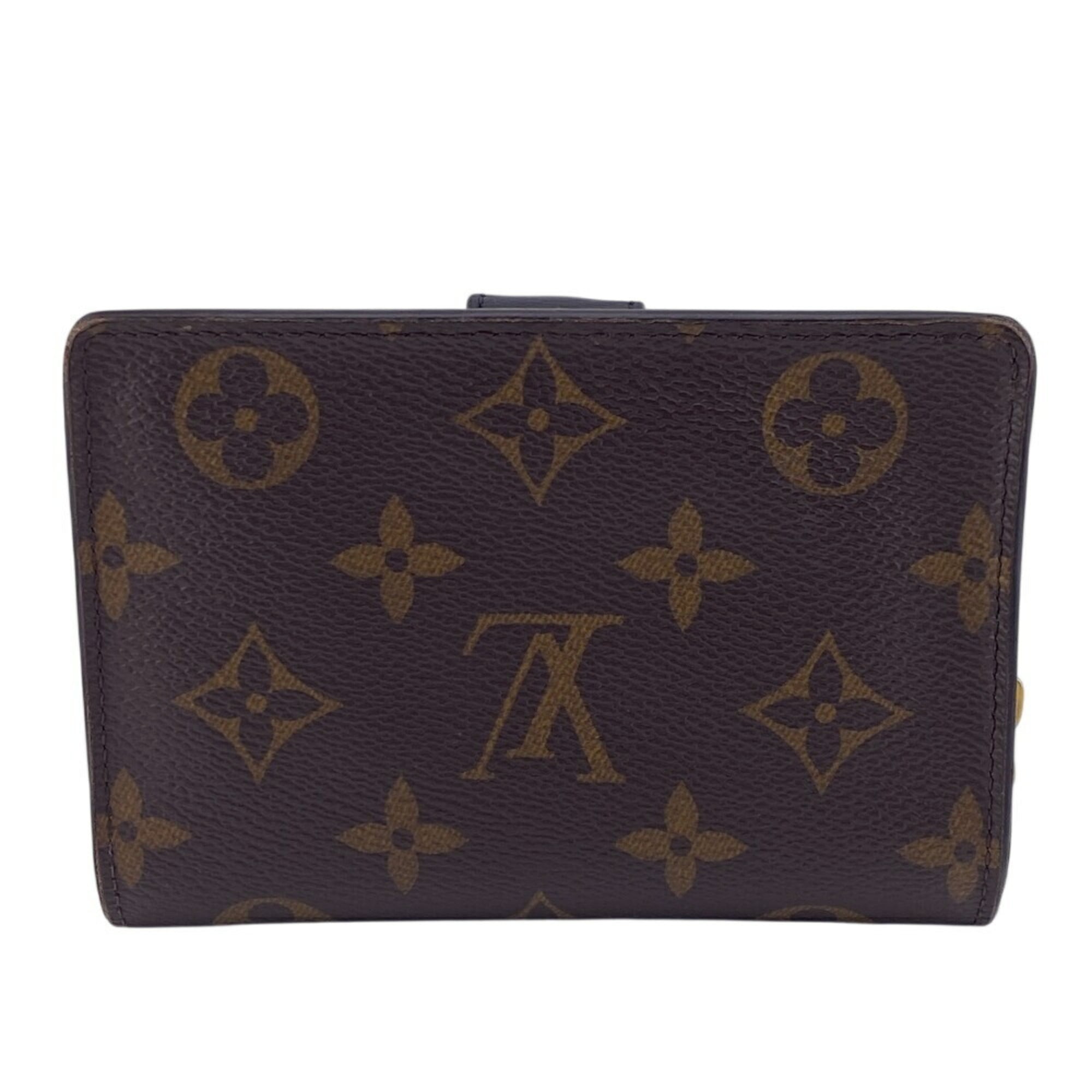Louis Vuitton Brown Leather Wallet (Bi-Fold) (Pre-Owned)