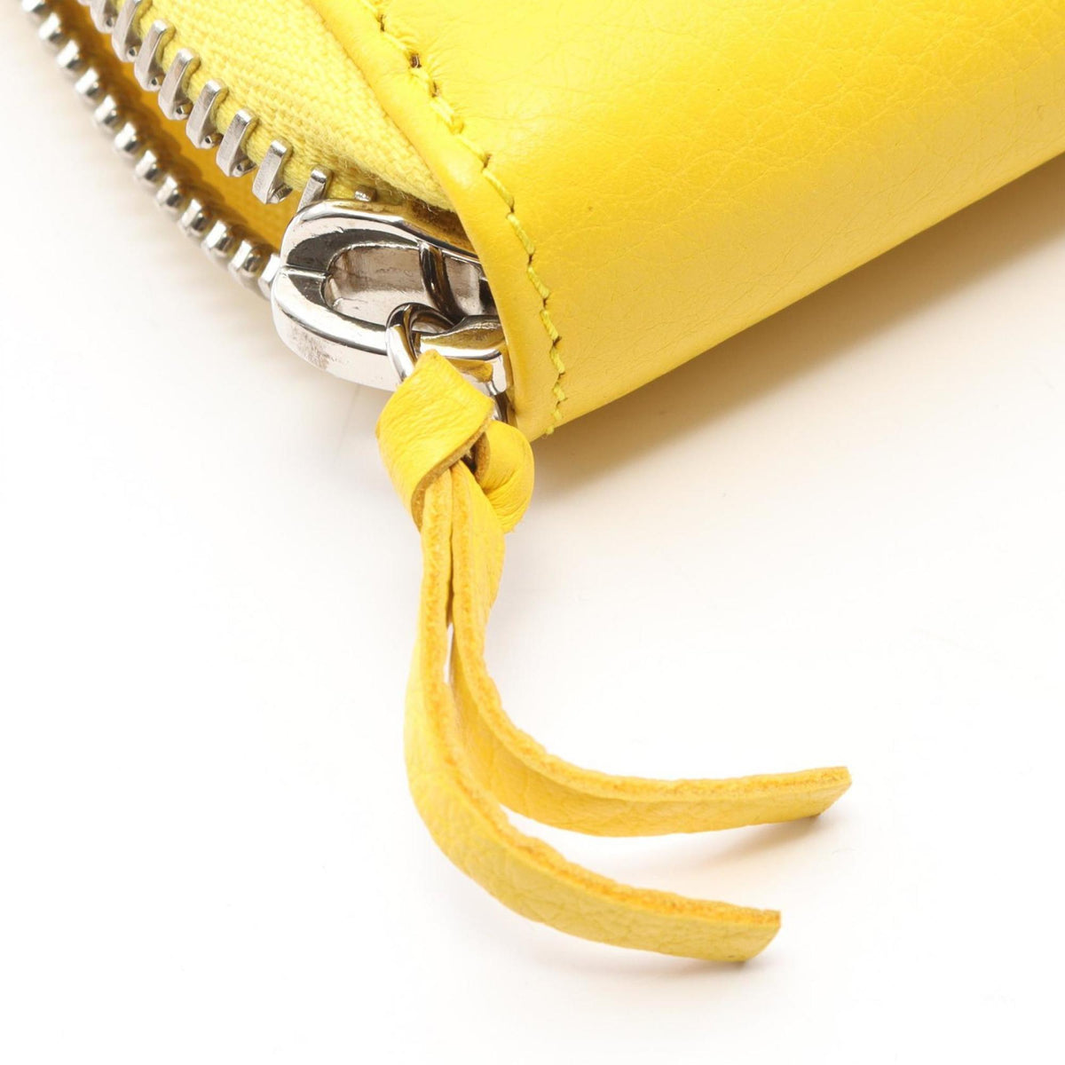 Balenciaga Yellow Leather Long Wallet (Bi-Fold) (Pre-Owned)